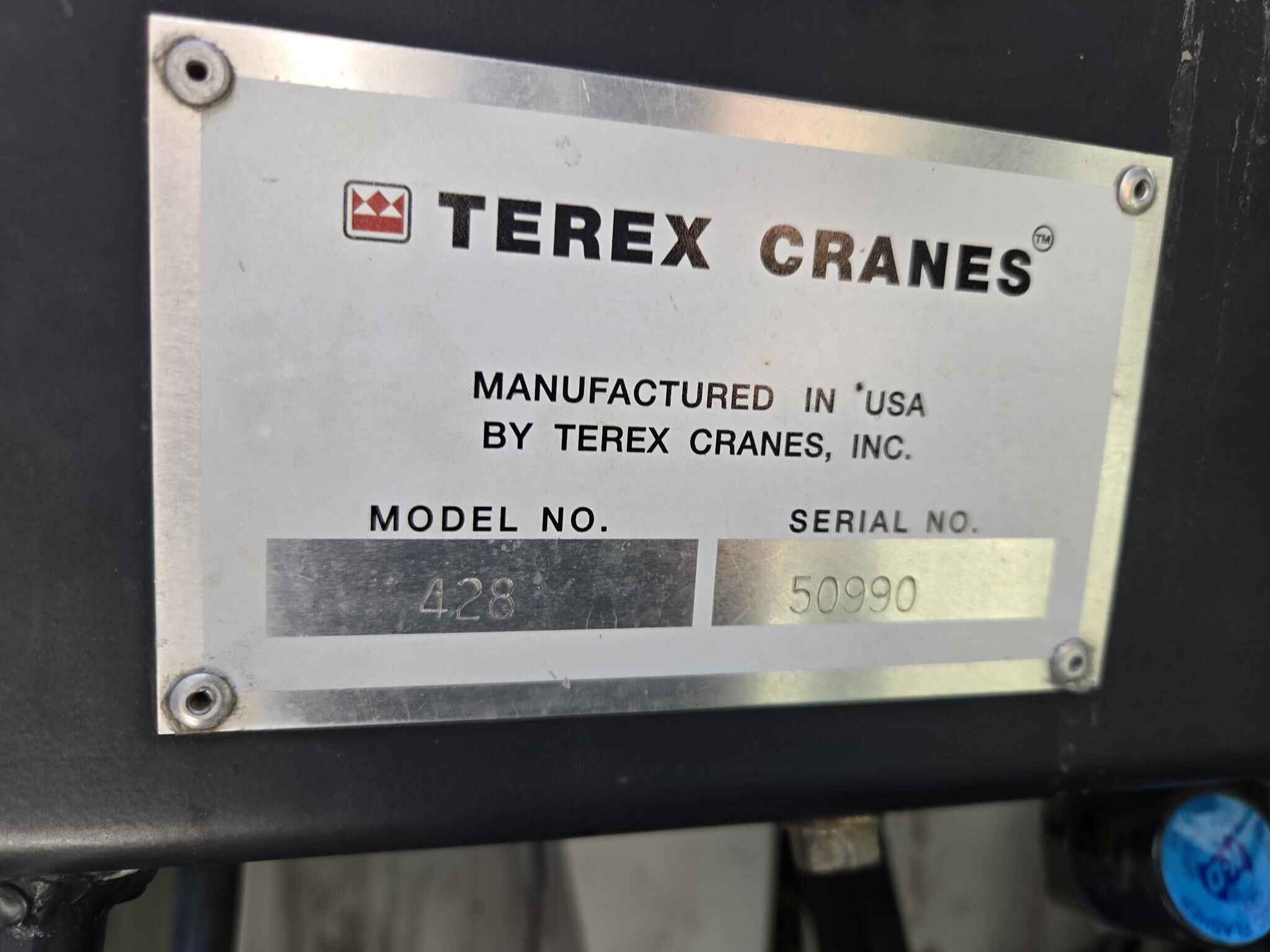 1998 Terex 428 Crane