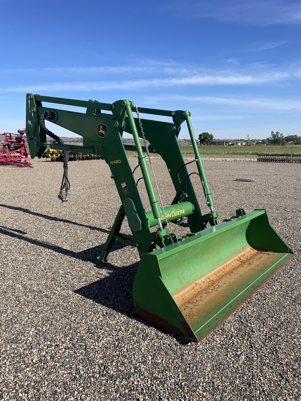  John Deere H480 Front End Loader
