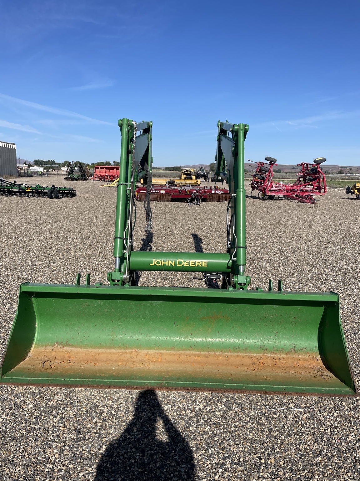  John Deere H480 Front End Loader