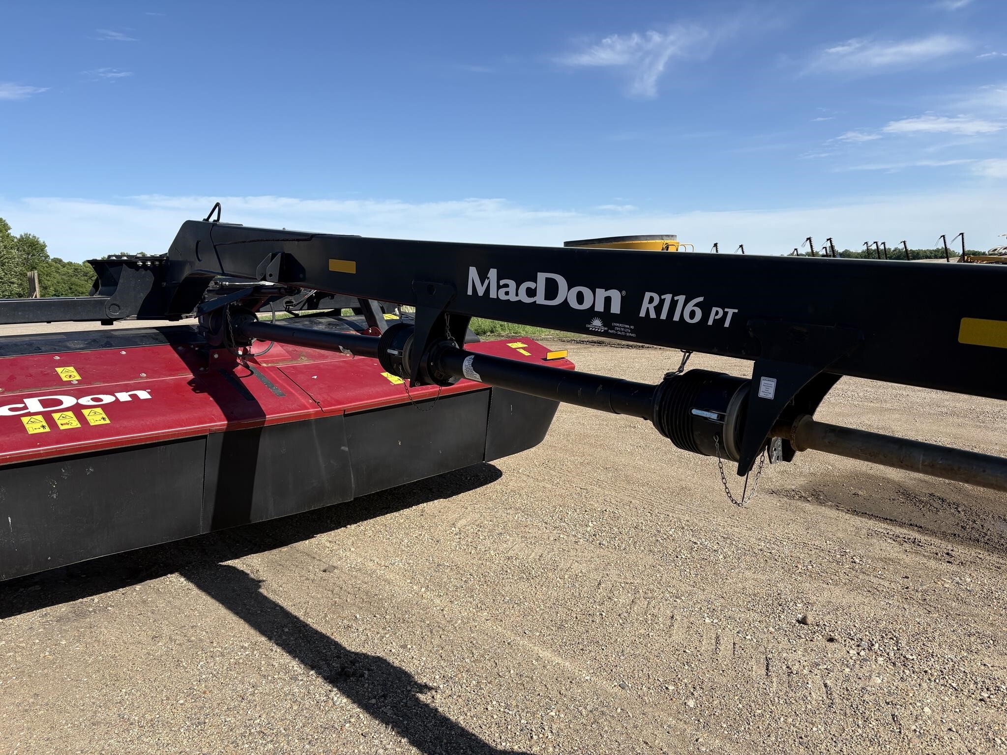 2021 MacDon R116PT Pull-Type Windrowers and Swather
