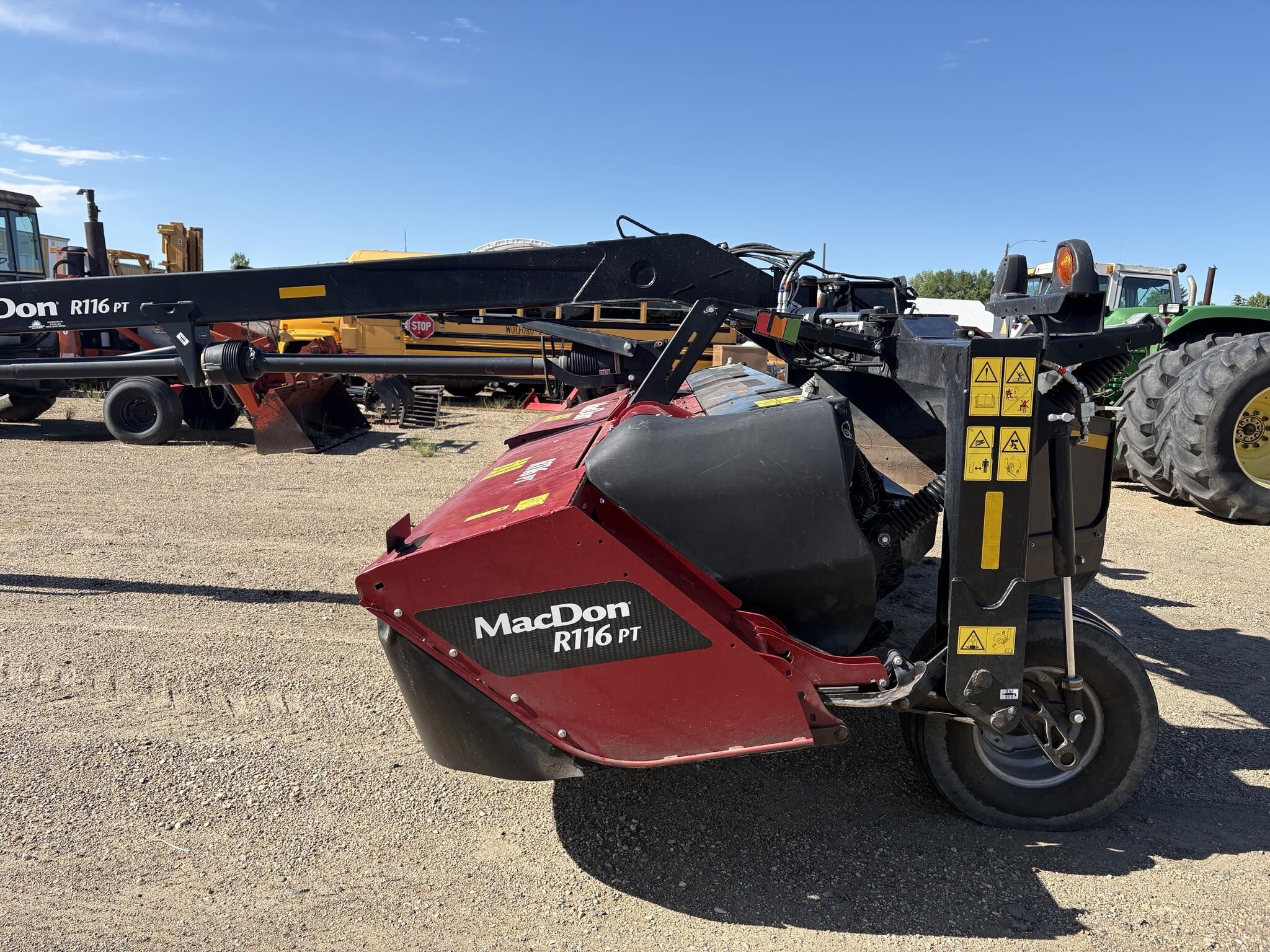 2021 MacDon R116PT Pull-Type Windrowers and Swather
