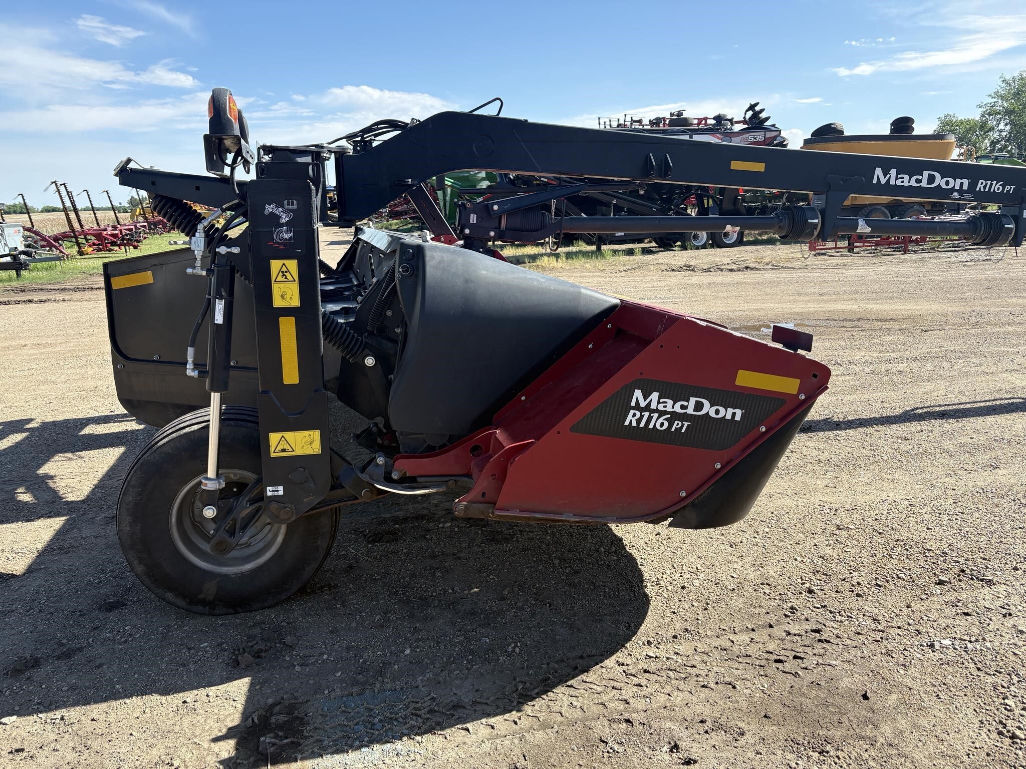 2021 MacDon R116PT Pull-Type Windrowers and Swather