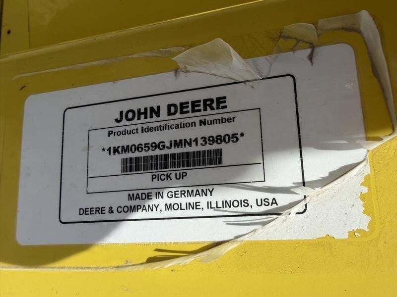 2022 John Deere 659 Forage Harvester Head