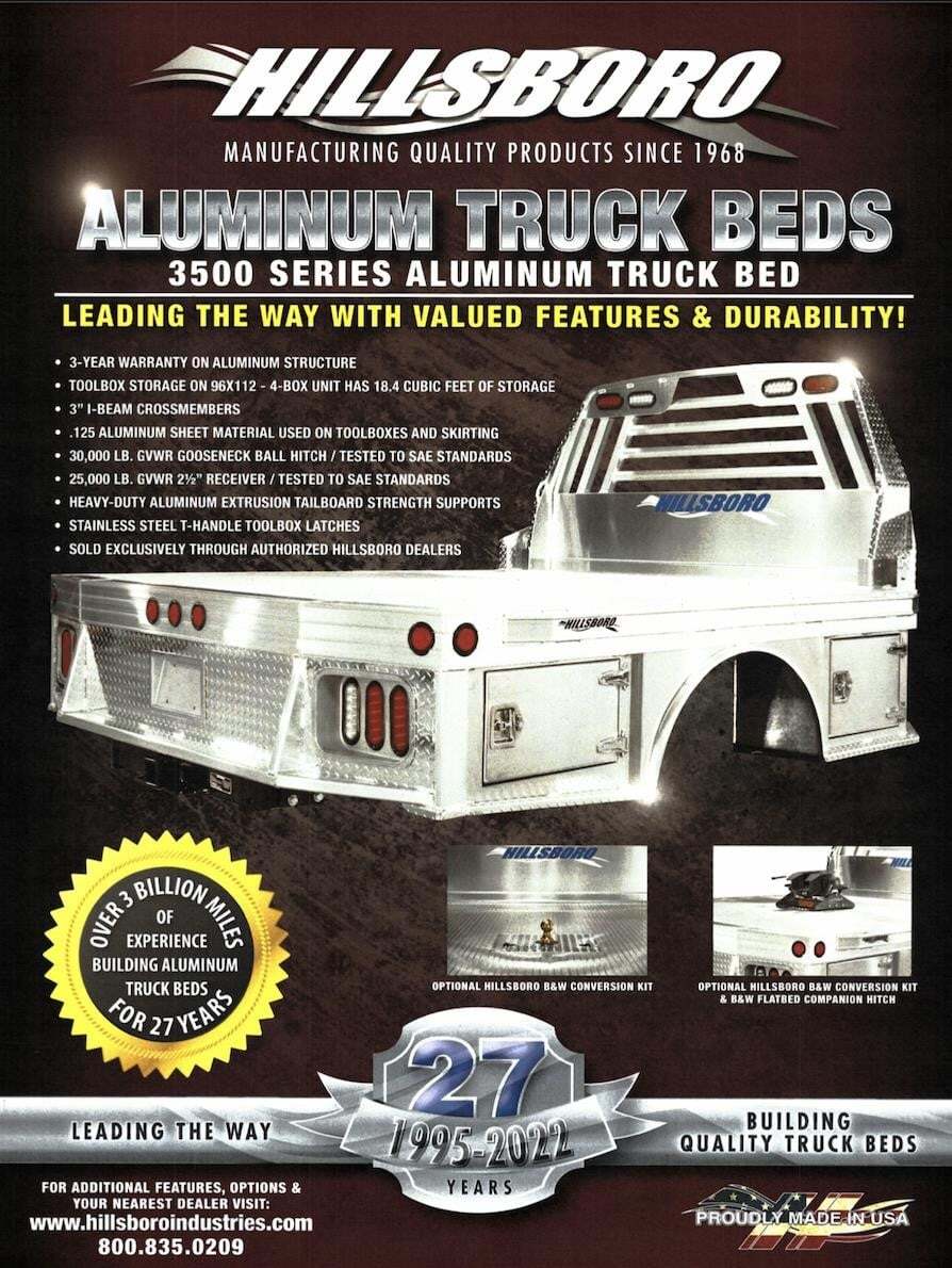 2026 Hillsboro 7 Ft Flatbed Trucks/Trailer