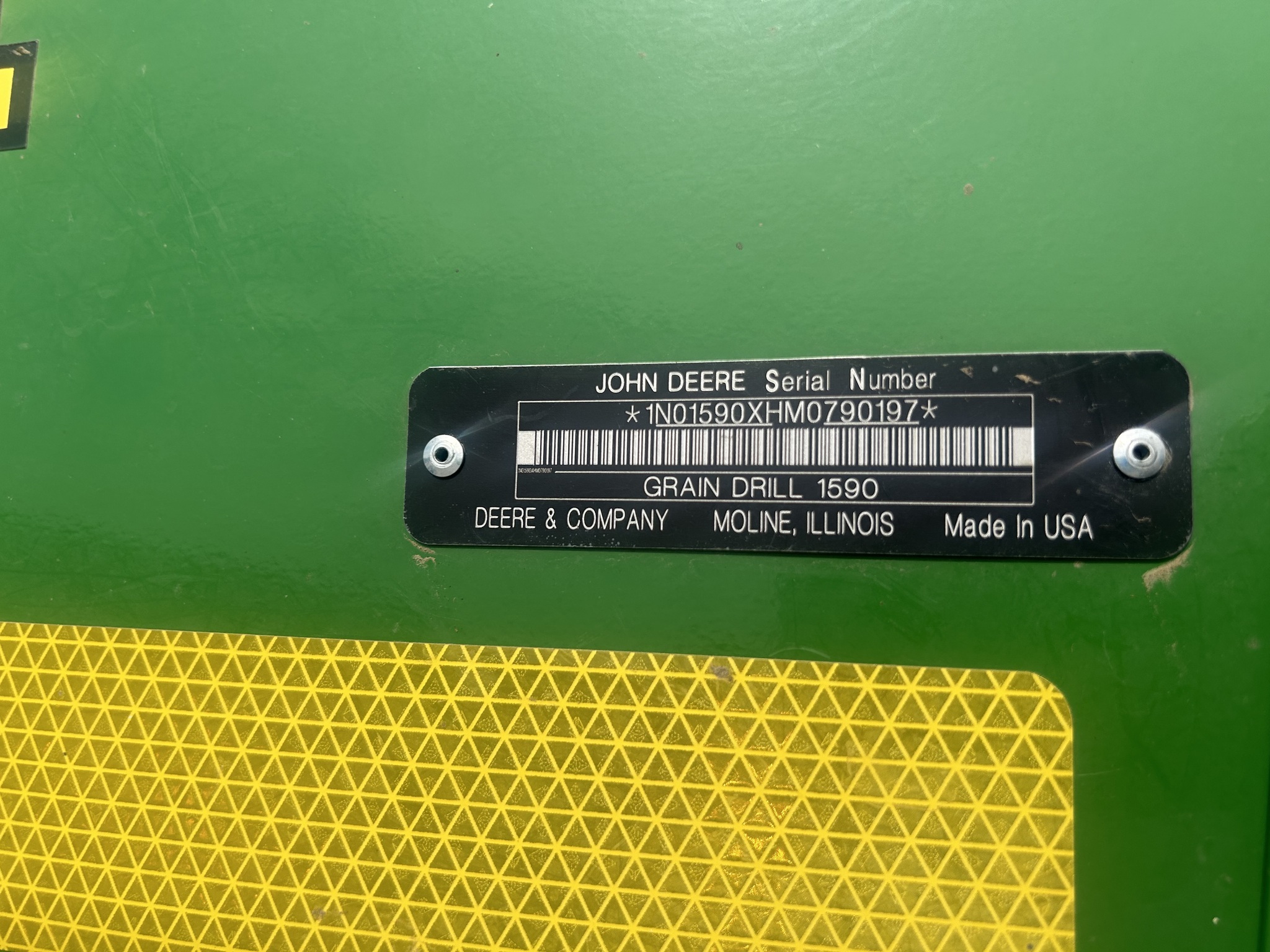  John Deere 1590 Drill