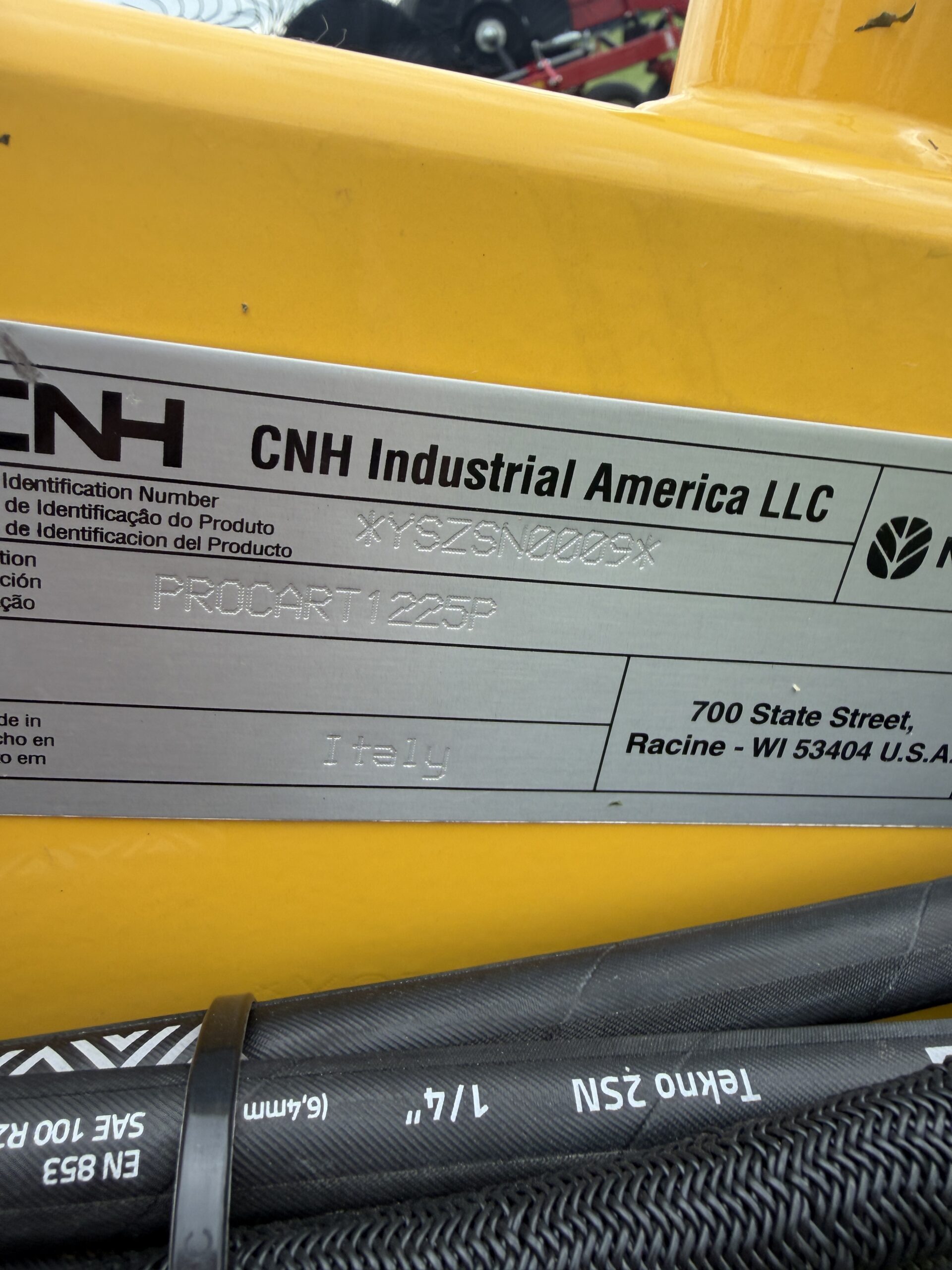 2026 New Holland PROCART 1225 Miscellaneous