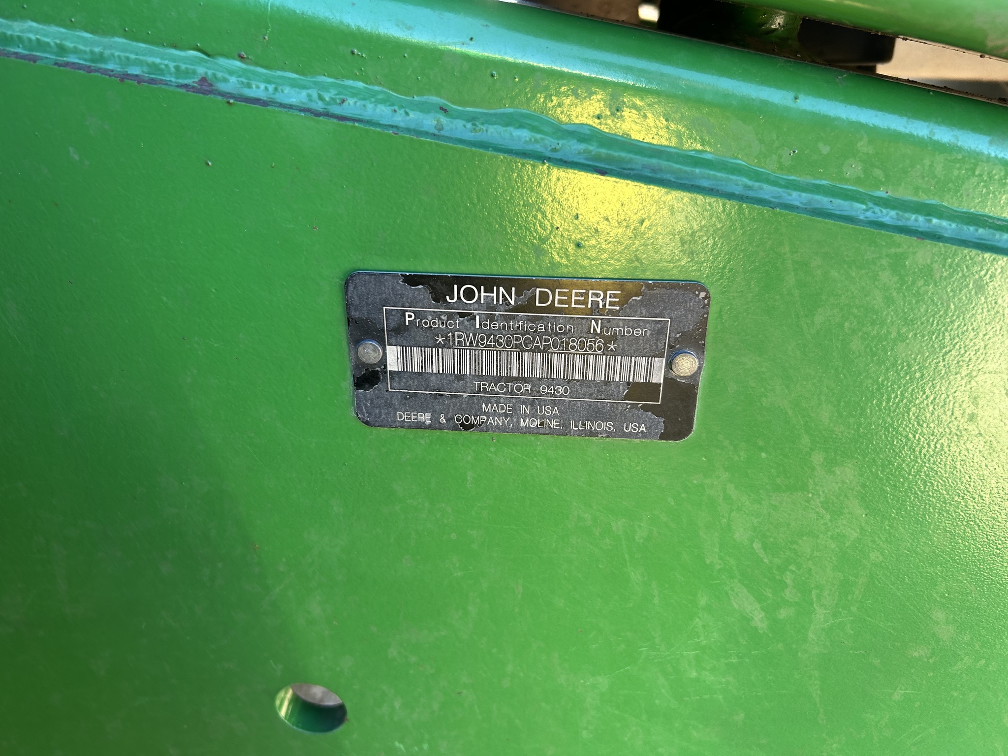 2010 John Deere 9430 Tractor