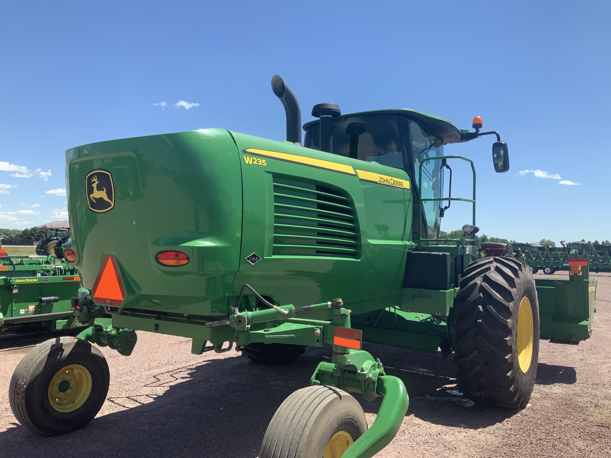 2014 John Deere W235 Self-Propelled Windrowers and Swather