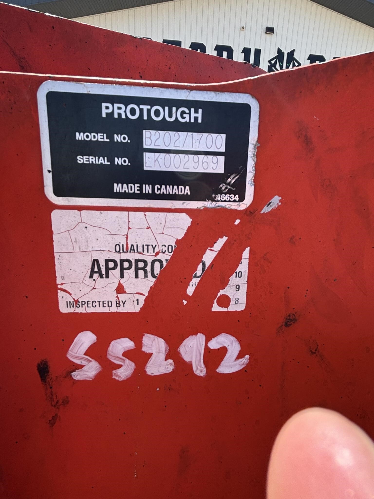 2004 Thomas PROTOUGH 1700 Skid Steer