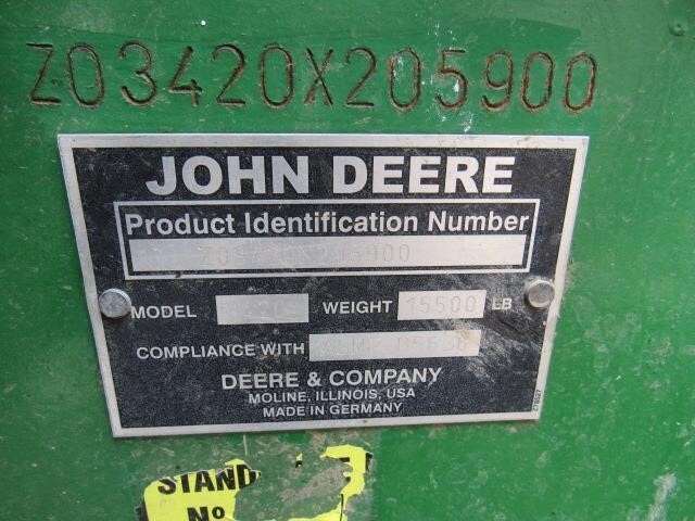 2005 John Deere 3420 Tractor