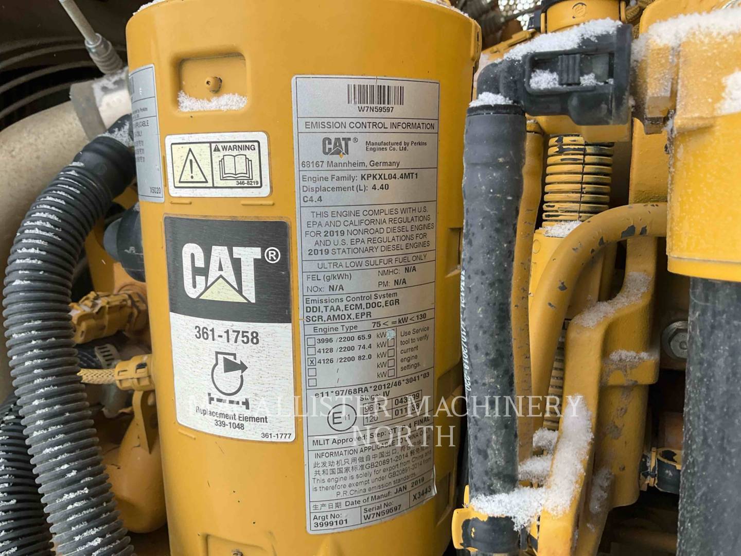 2019 Caterpillar D3K2L 4F Dozer