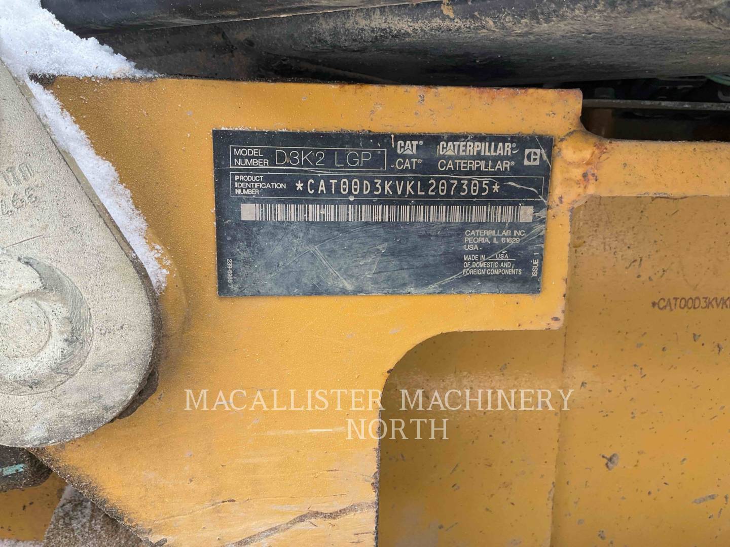 2019 Caterpillar D3K2L 4F Dozer