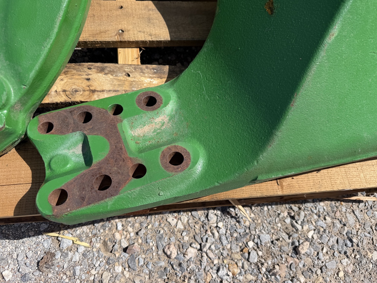 2013 John Deere Mounting Brackets Harvesting Attachment
