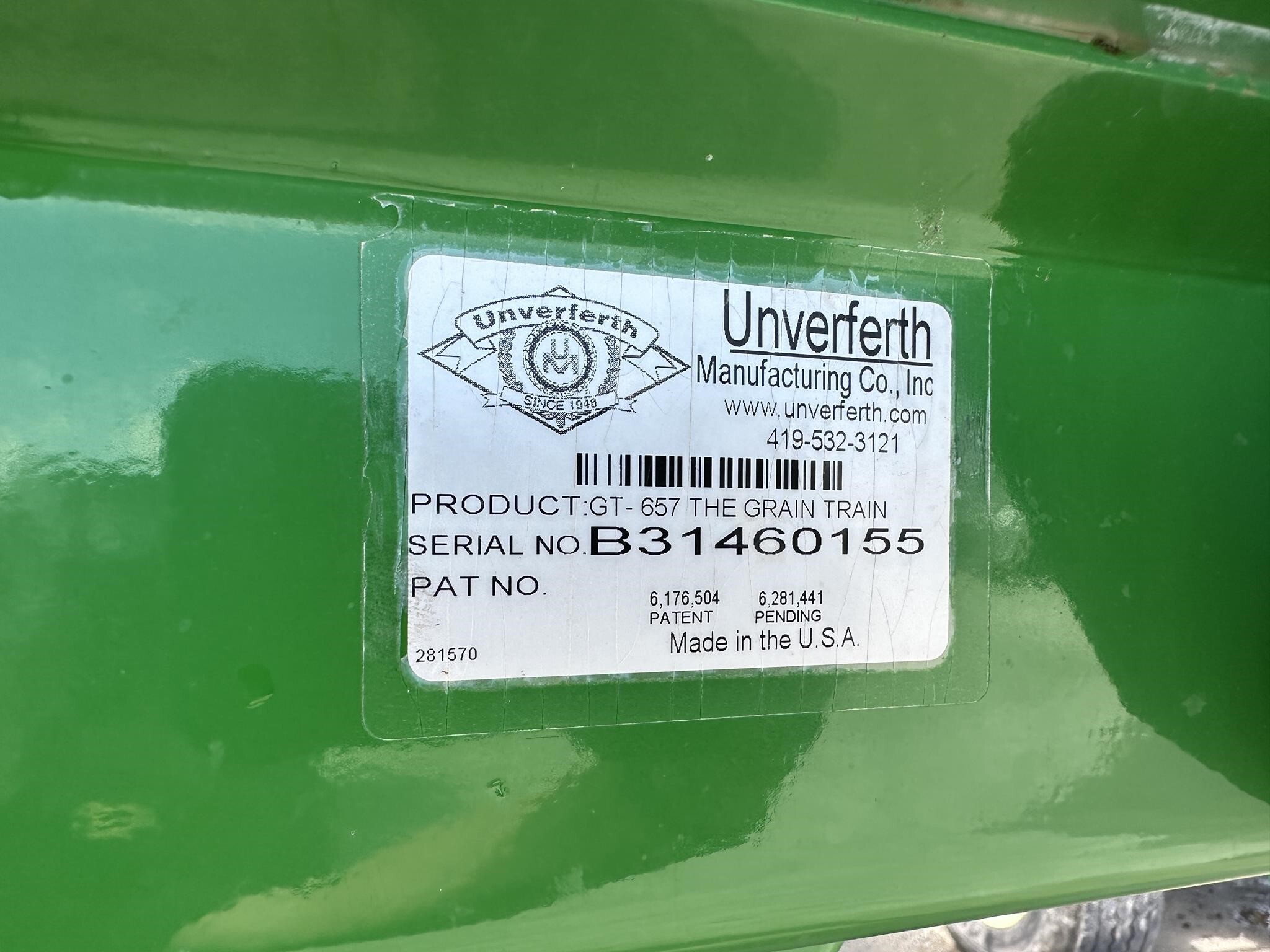 2014 Brent 657 Gravity Wagon