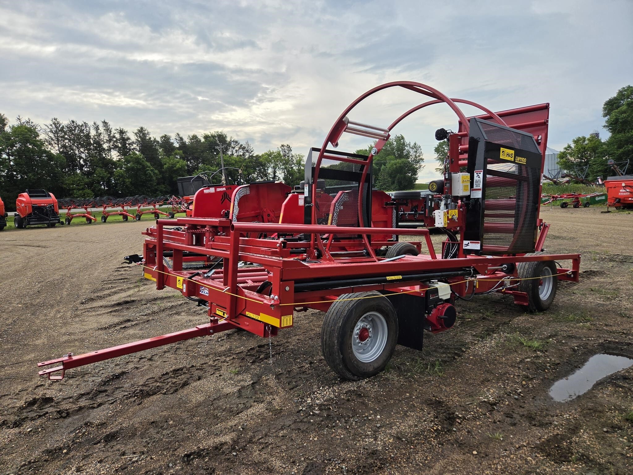 2026 H & S LW1100 Bale Wrapper