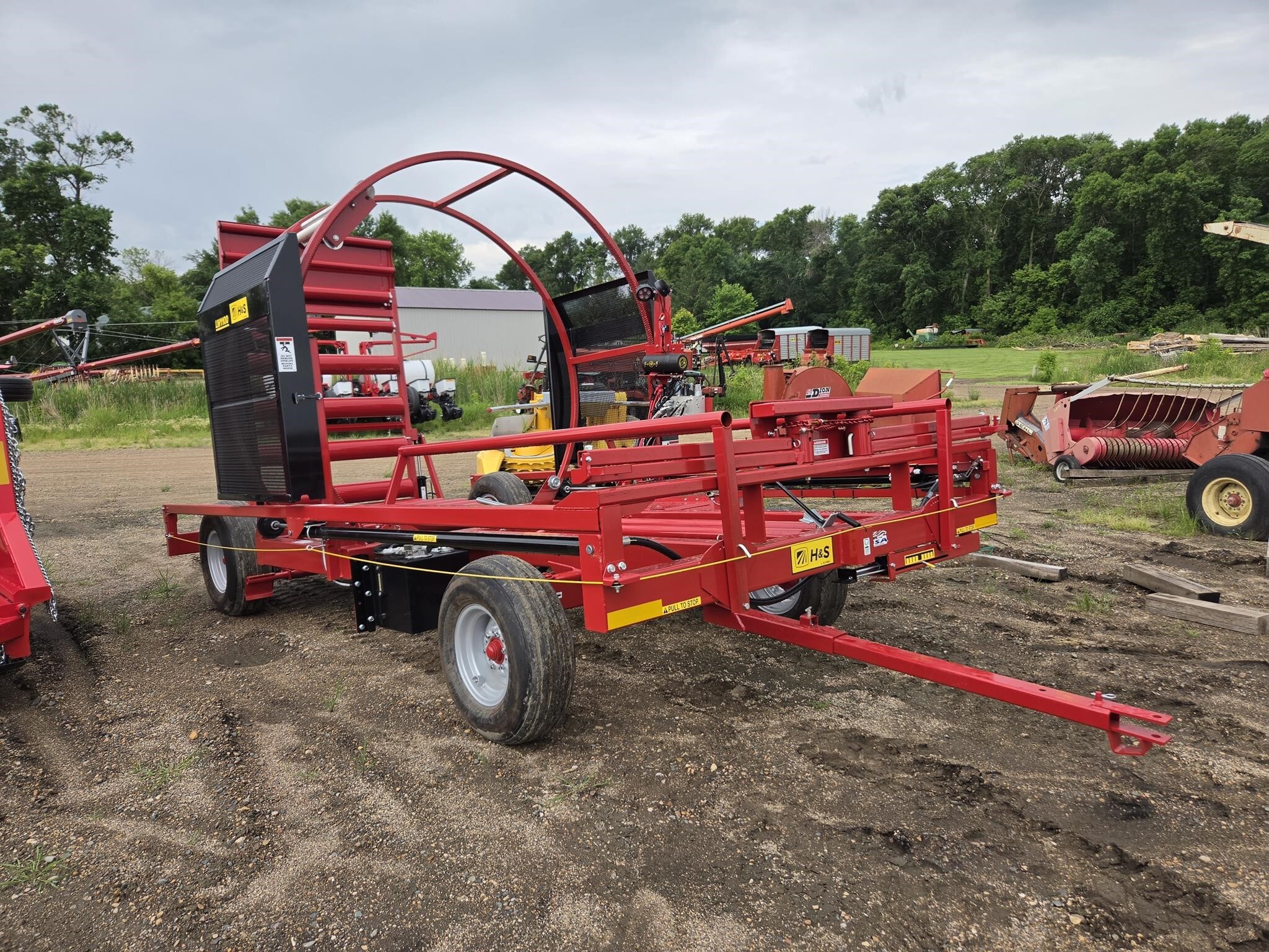 2026 H & S LW1100 Bale Wrapper
