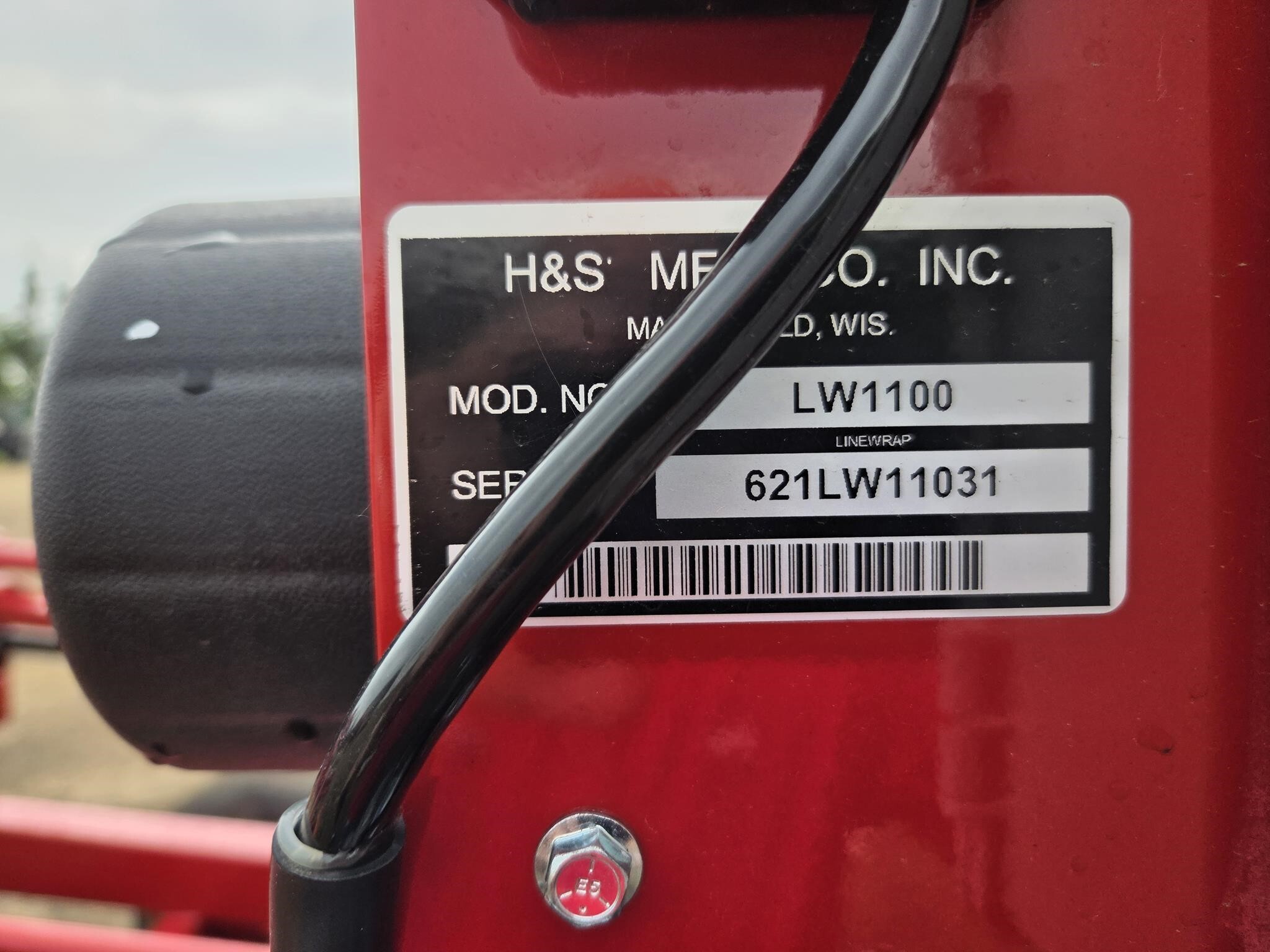 2026 H & S LW1100 Bale Wrapper
