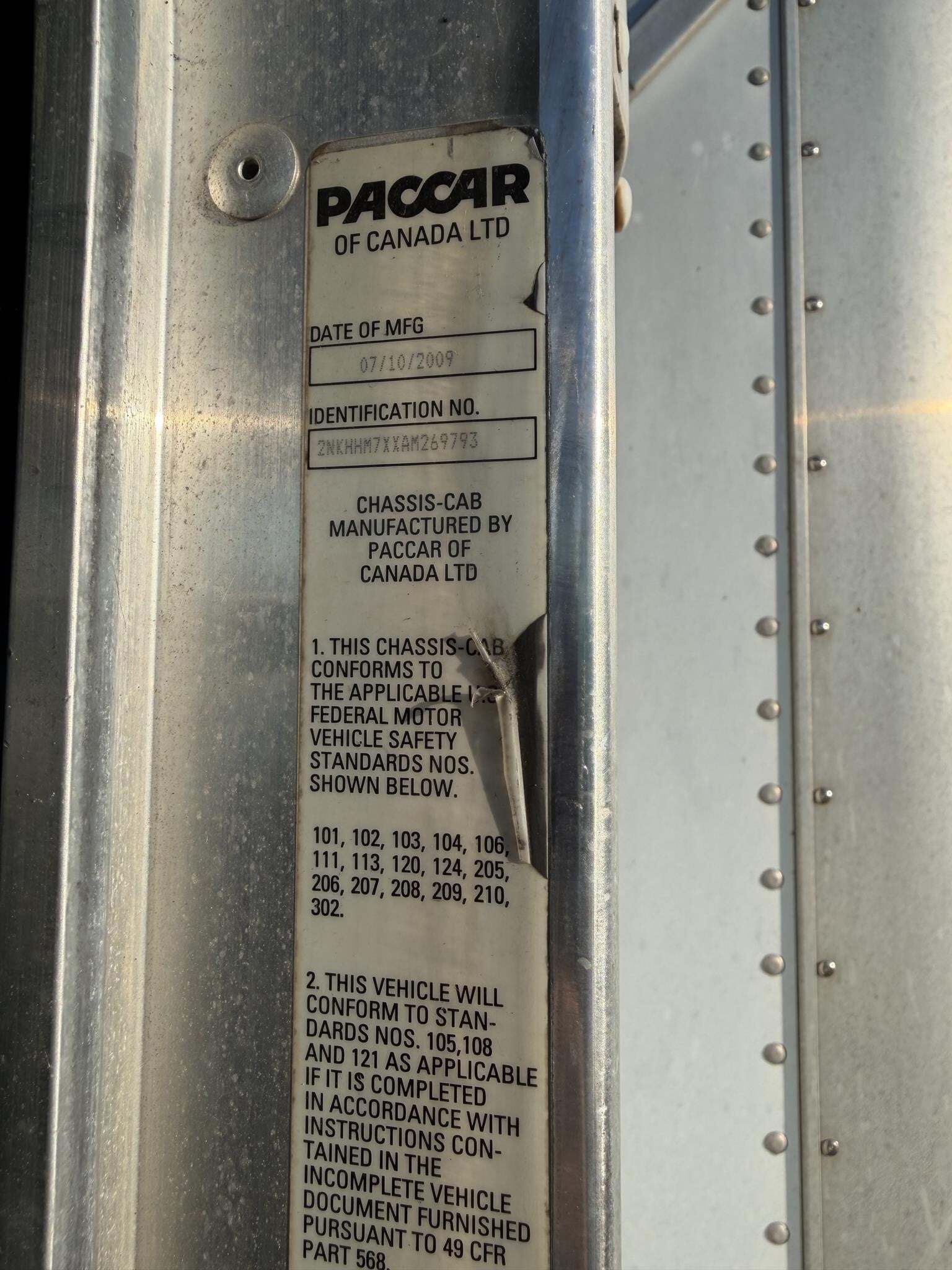 2010 Kenworth T370 Miscellaneous