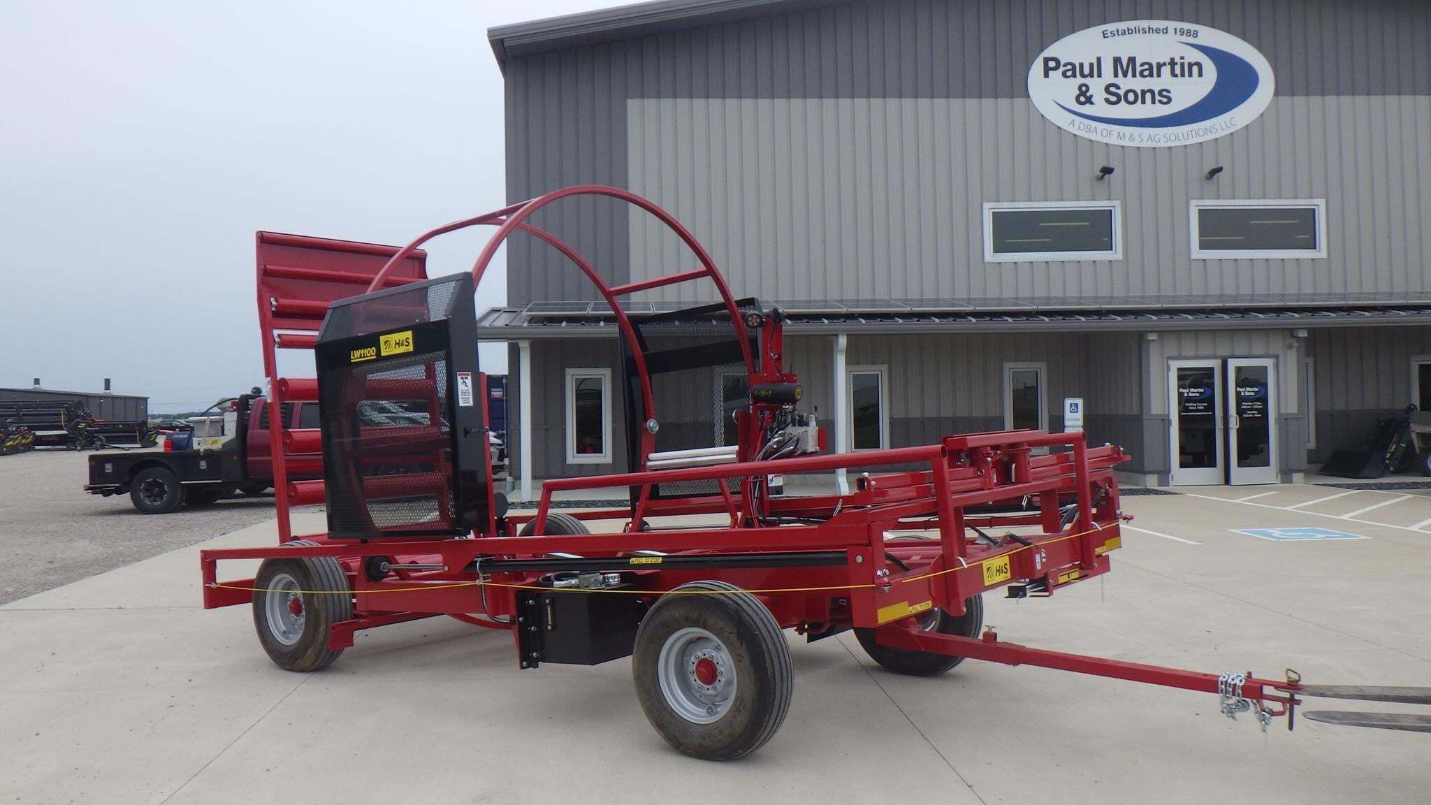 2026 H & S LW1100 Bale Wrapper