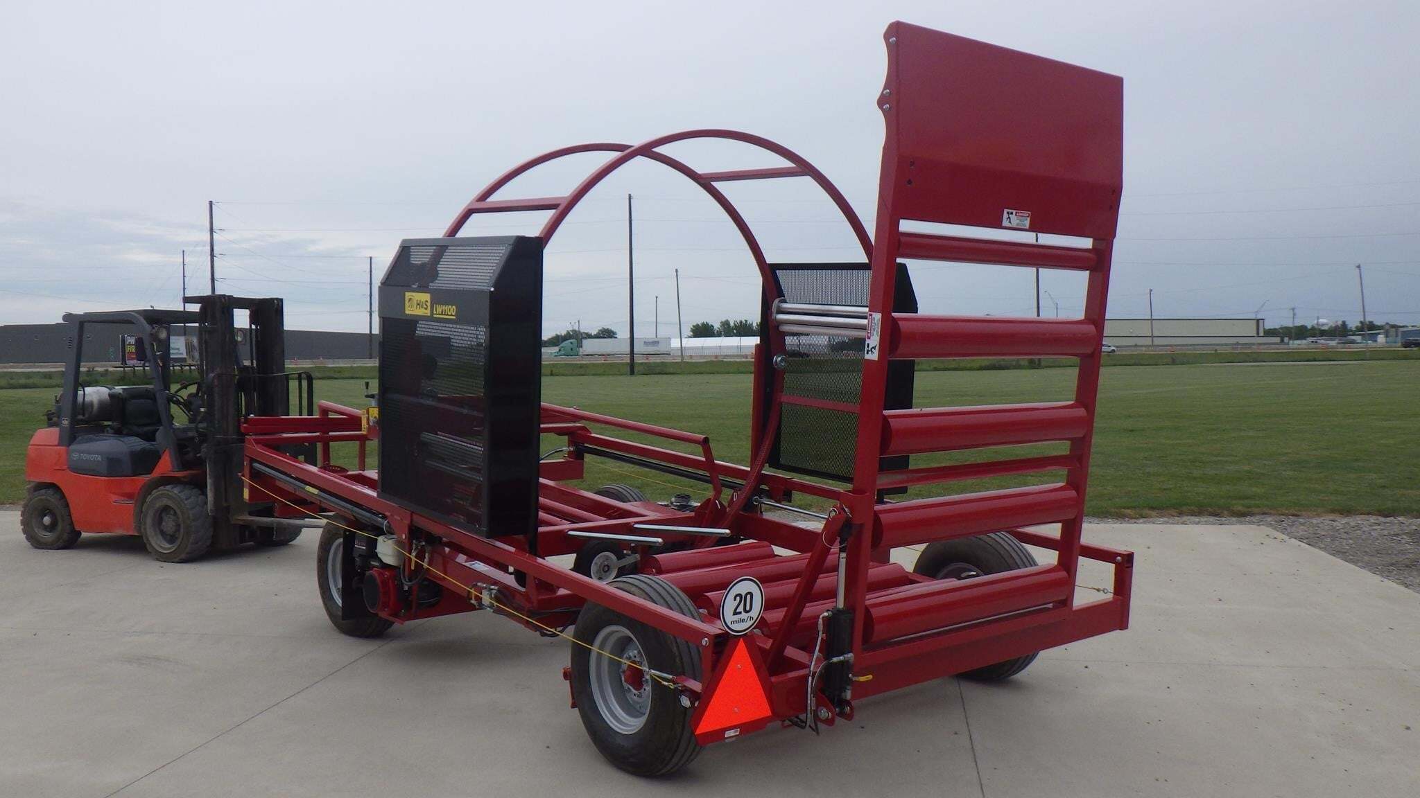 2026 H & S LW1100 Bale Wrapper