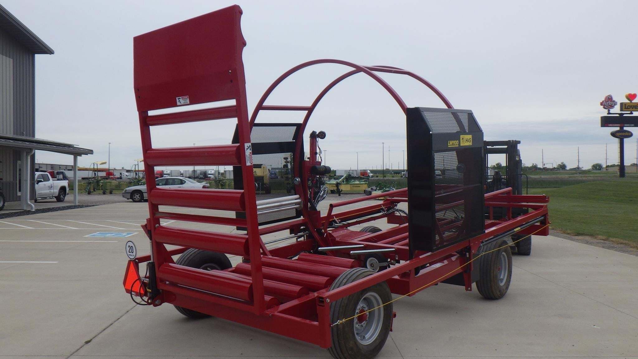 2026 H & S LW1100 Bale Wrapper