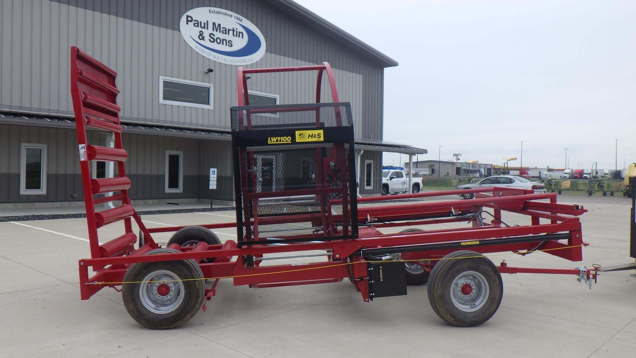 2026 H & S LW1100 Bale Wrapper