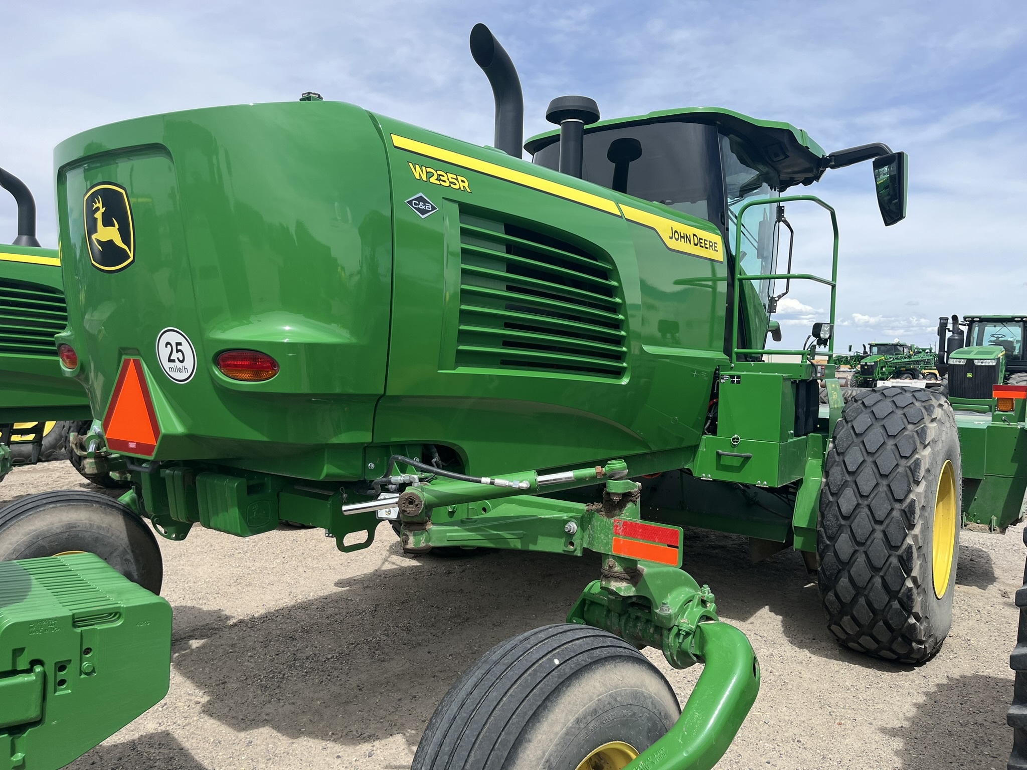 2023 John Deere W235R Self-Propelled Windrowers and Swather