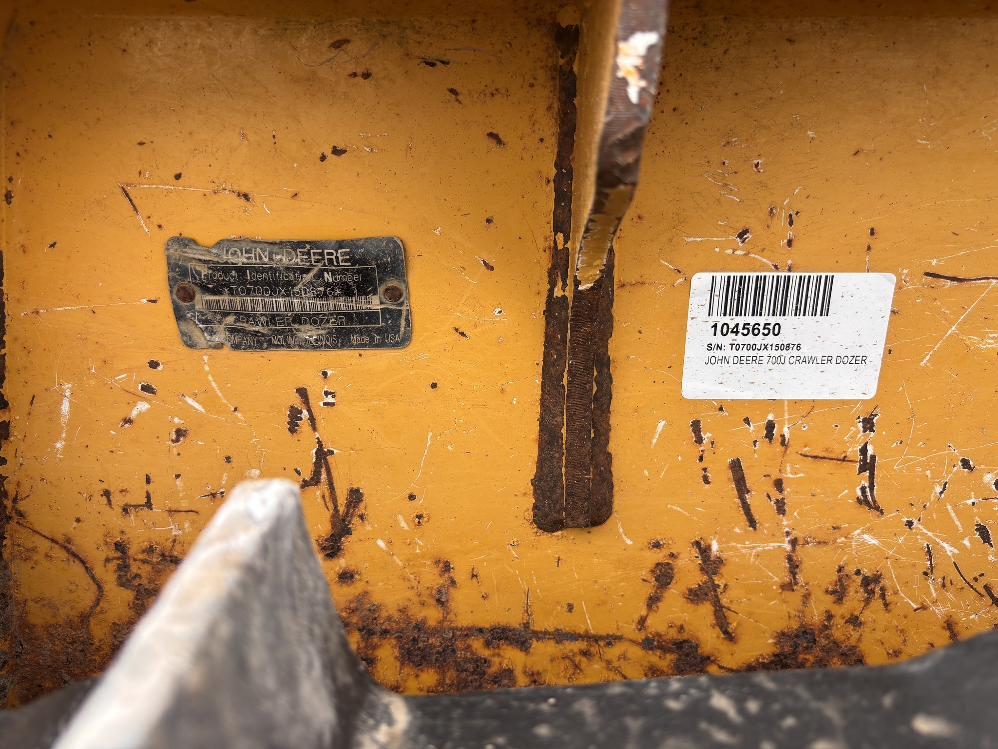 2007 Deere 700J Dozer