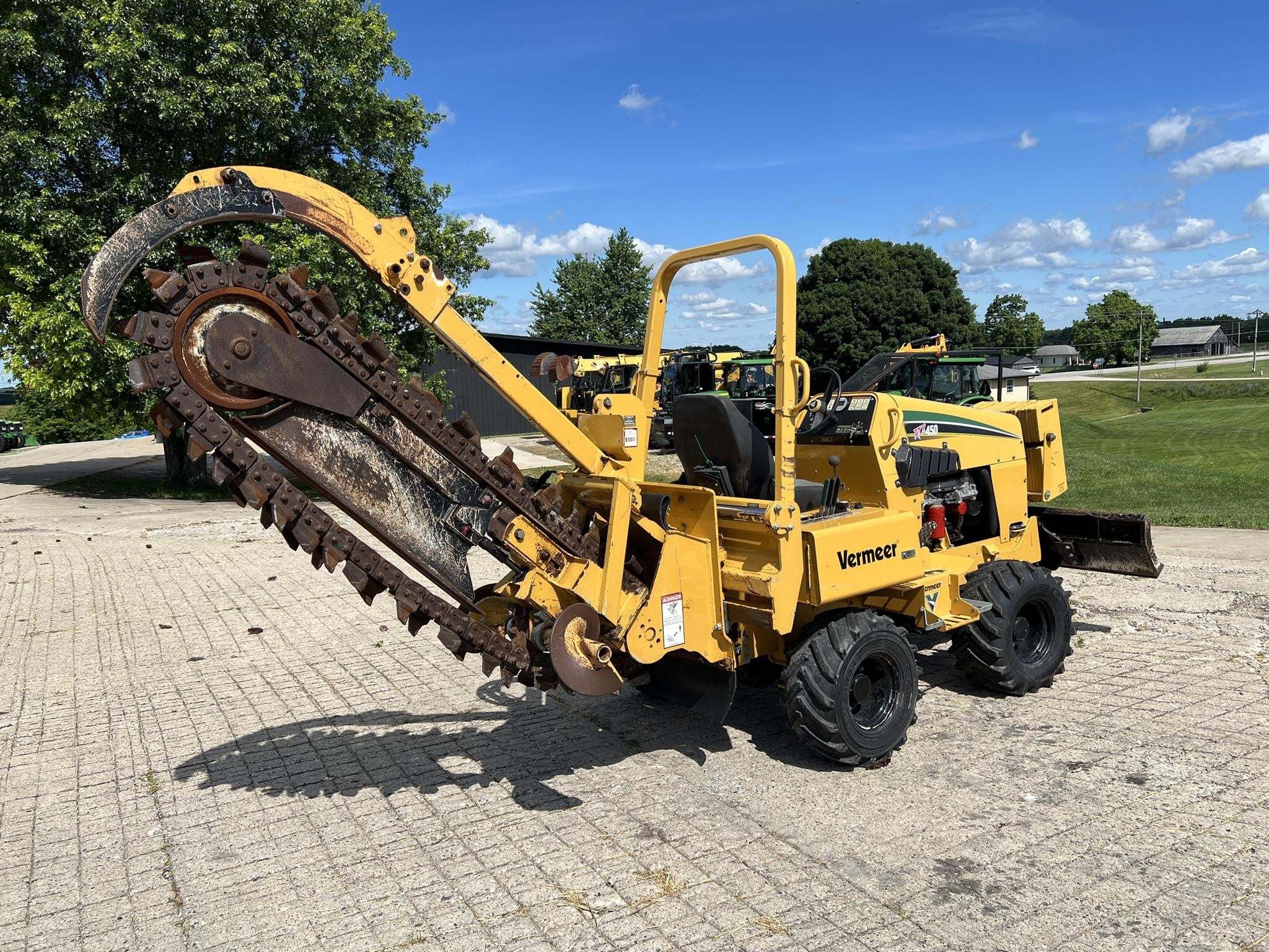 2018 Vermeer RTX450 Trencher