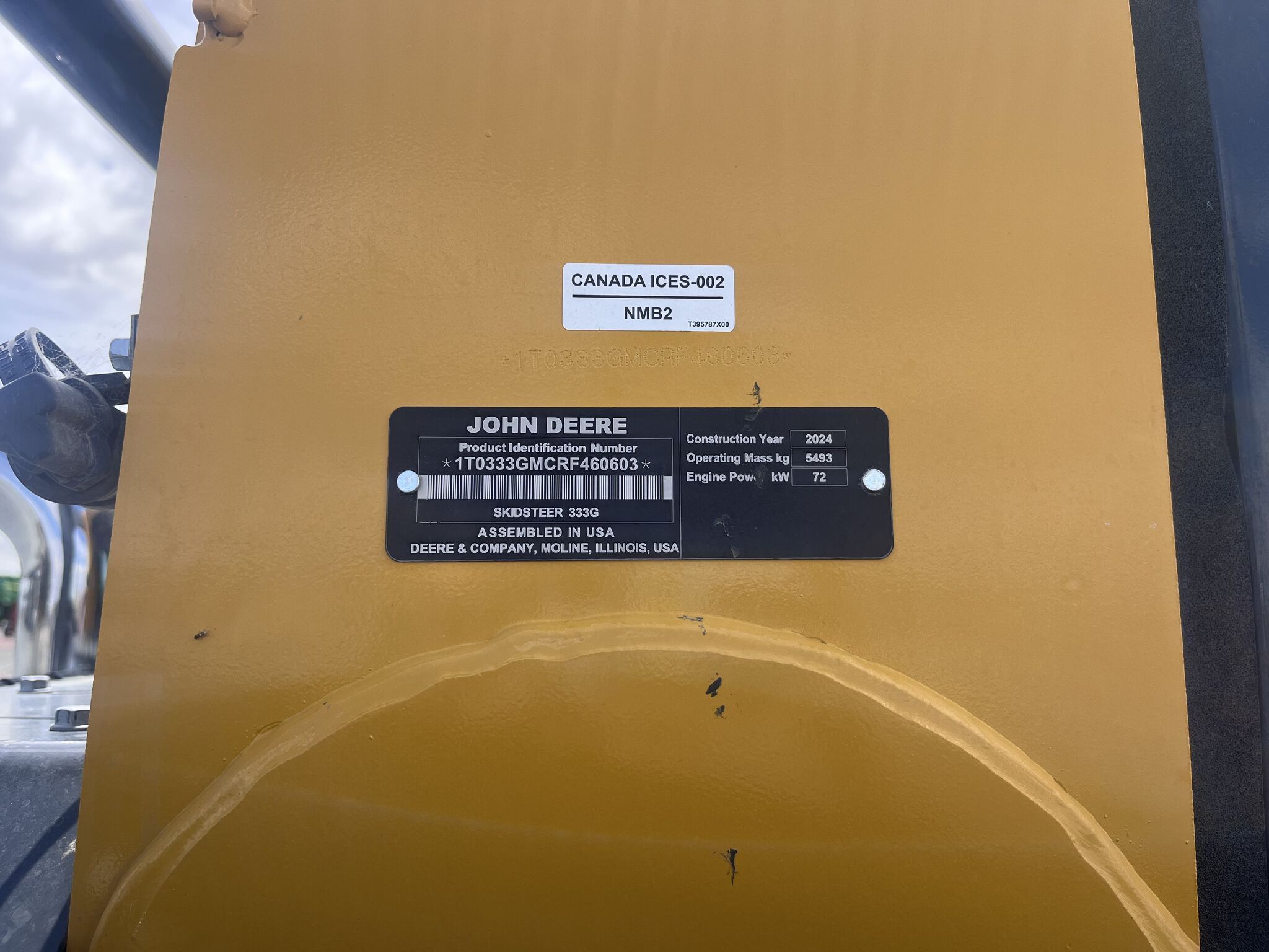 2024 Deere 333G Skid Steer