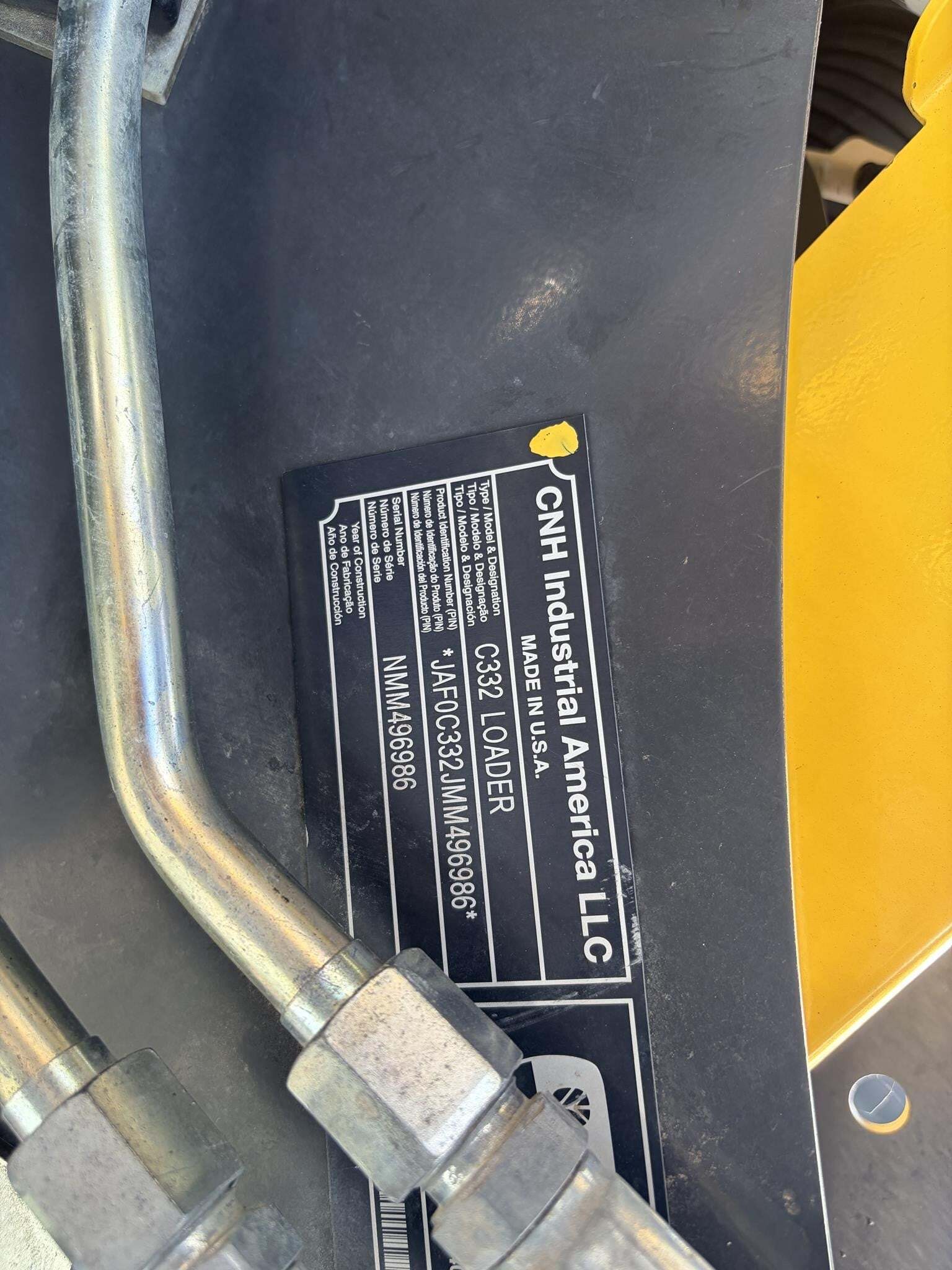 2021 New Holland C332 Skid Steer