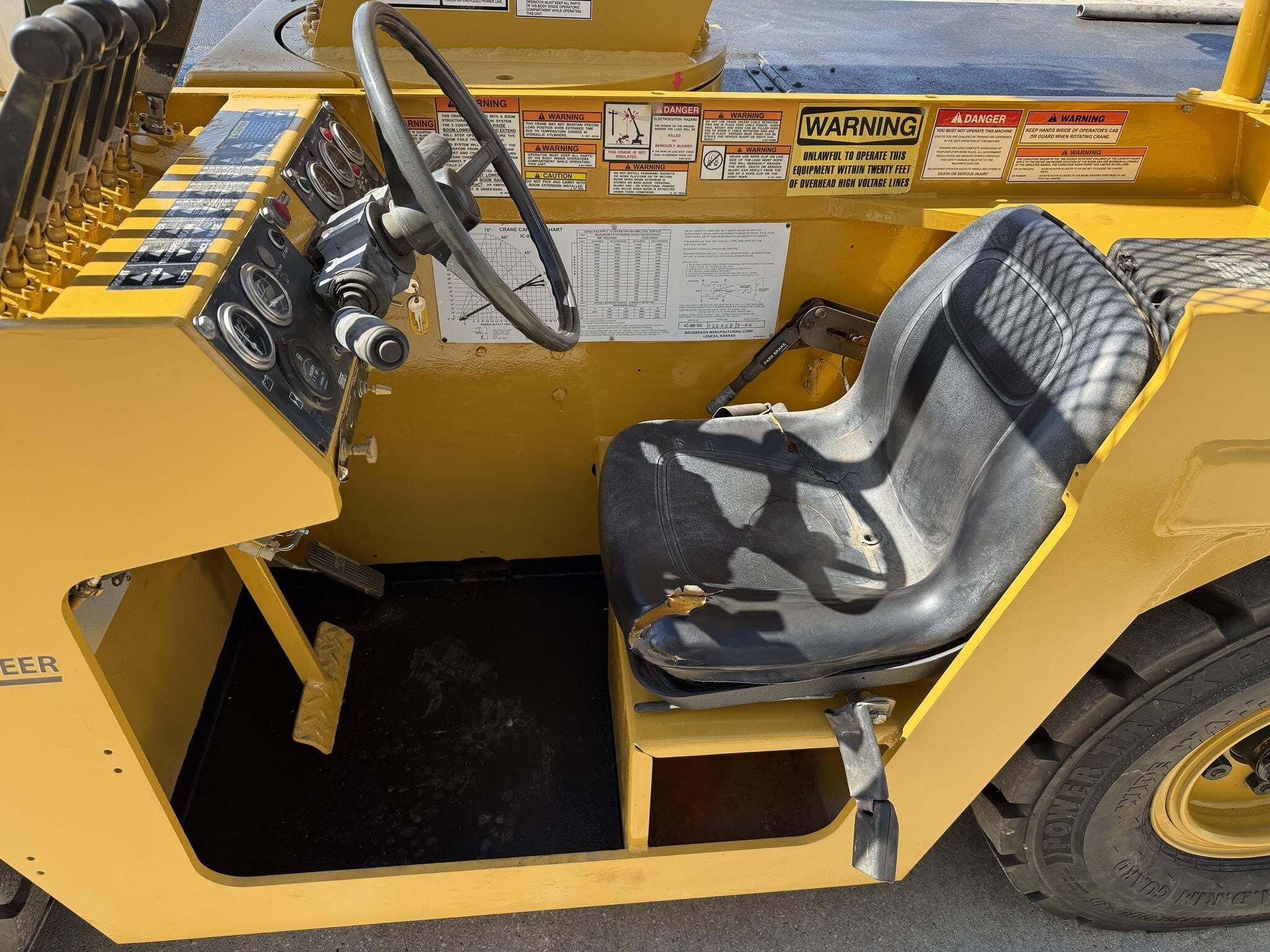2004 Broderson IC80-3G Crane