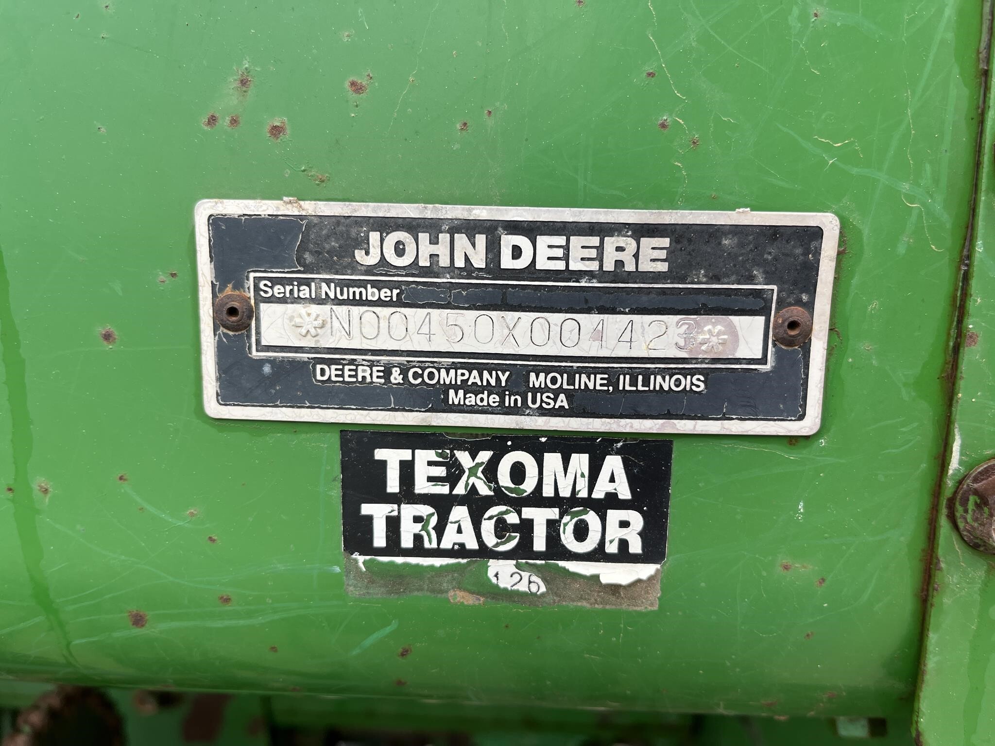 1991 John Deere 450 Drill