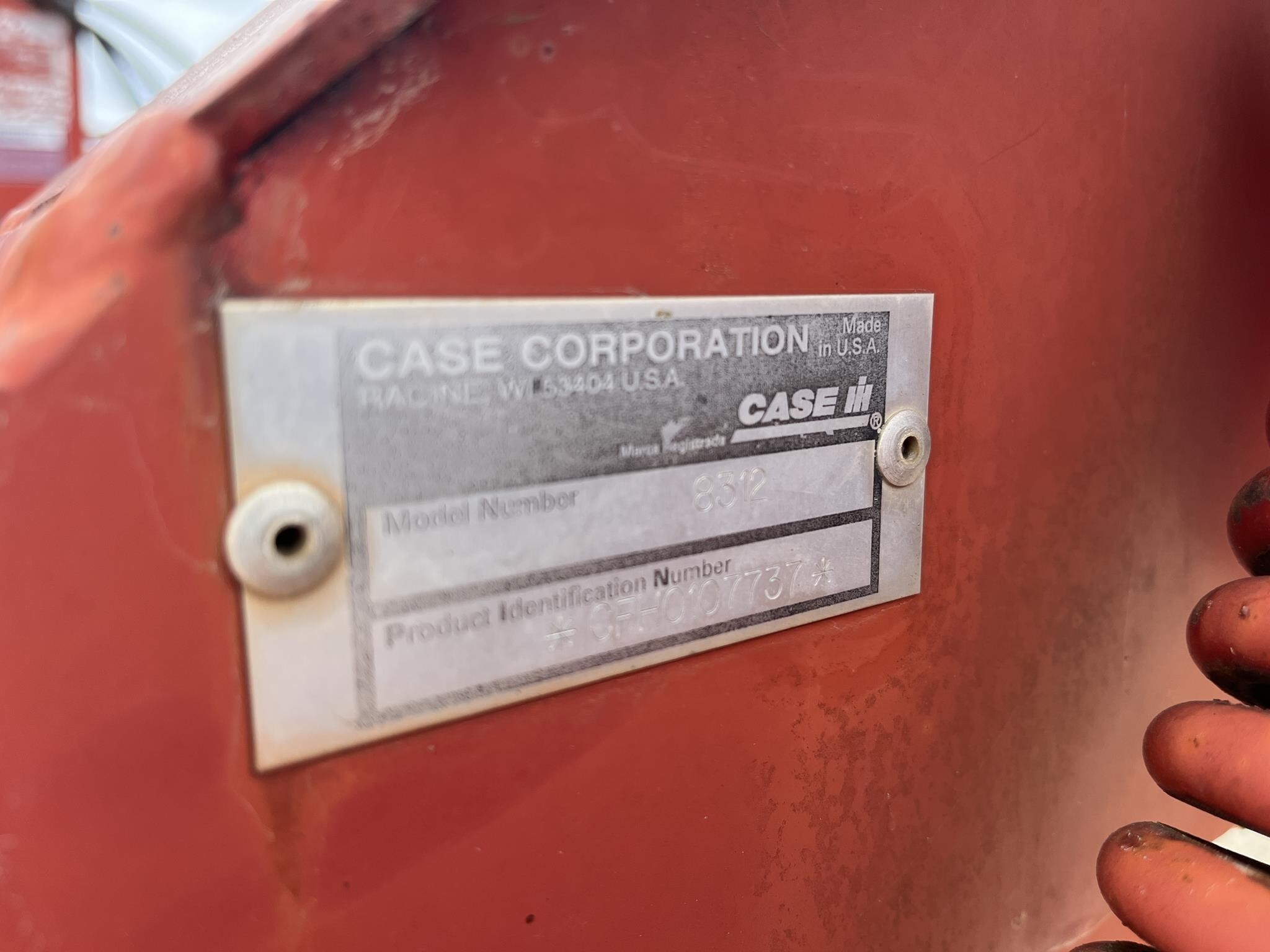  Case IH 8312 Mower Conditioner