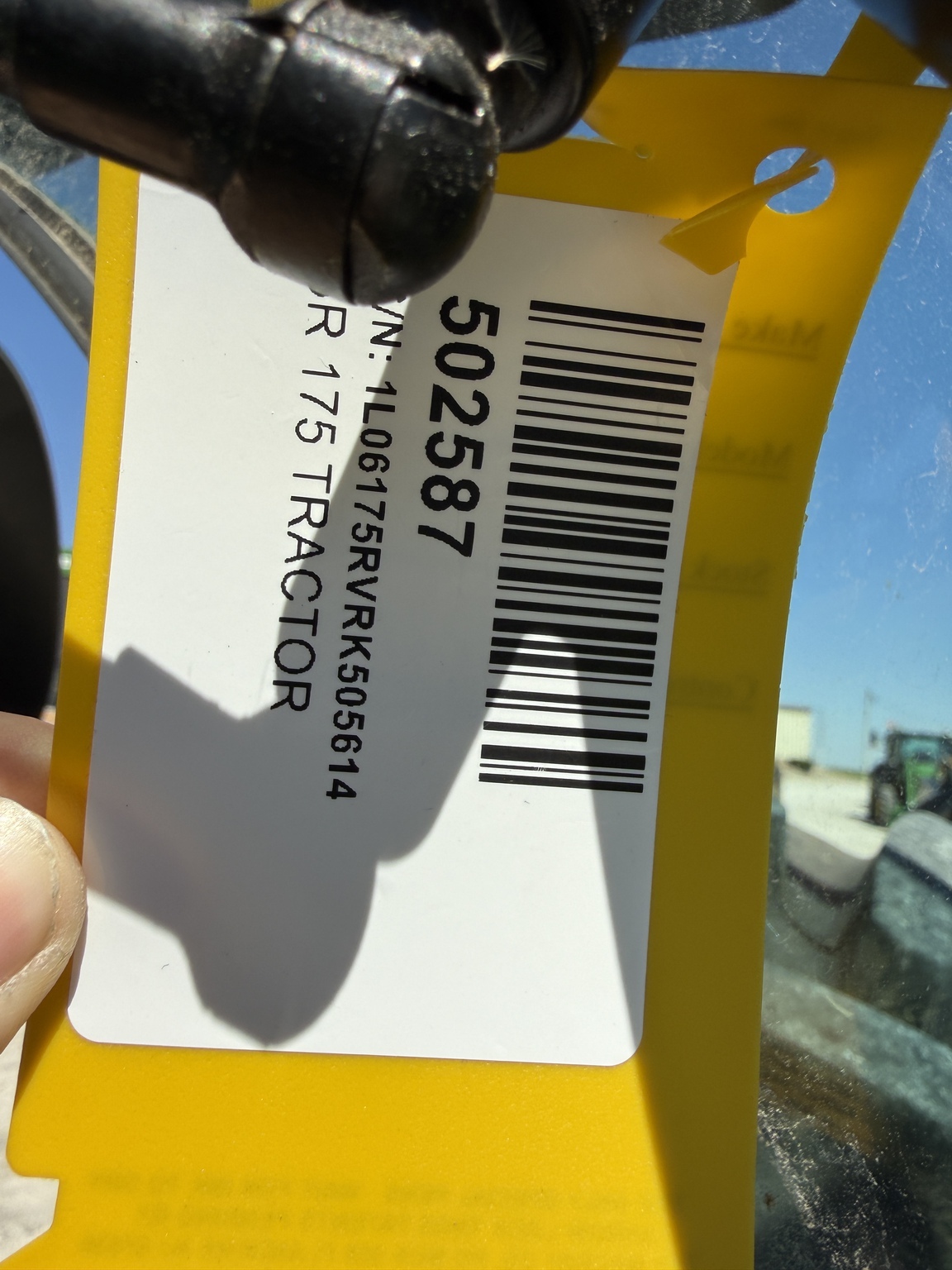2025 John Deere 6R 175 Tractor