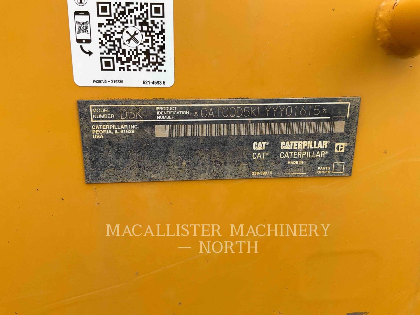 2012 Caterpillar D5KLGP Dozer