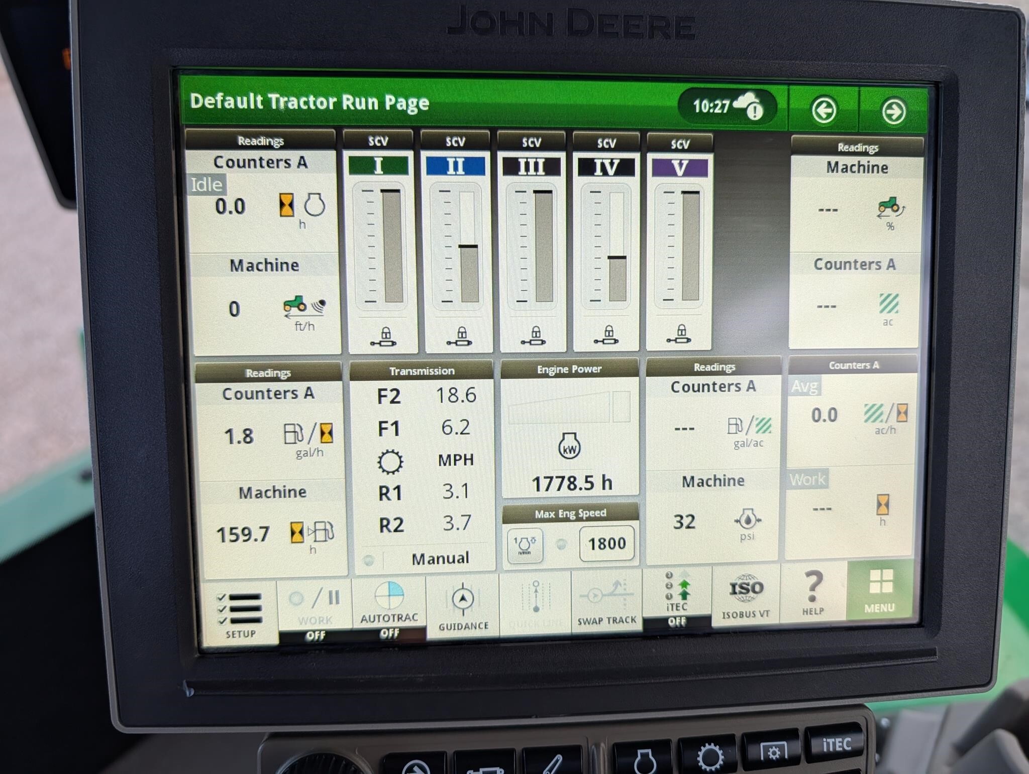 2022 John Deere 9RX 640 Tractor