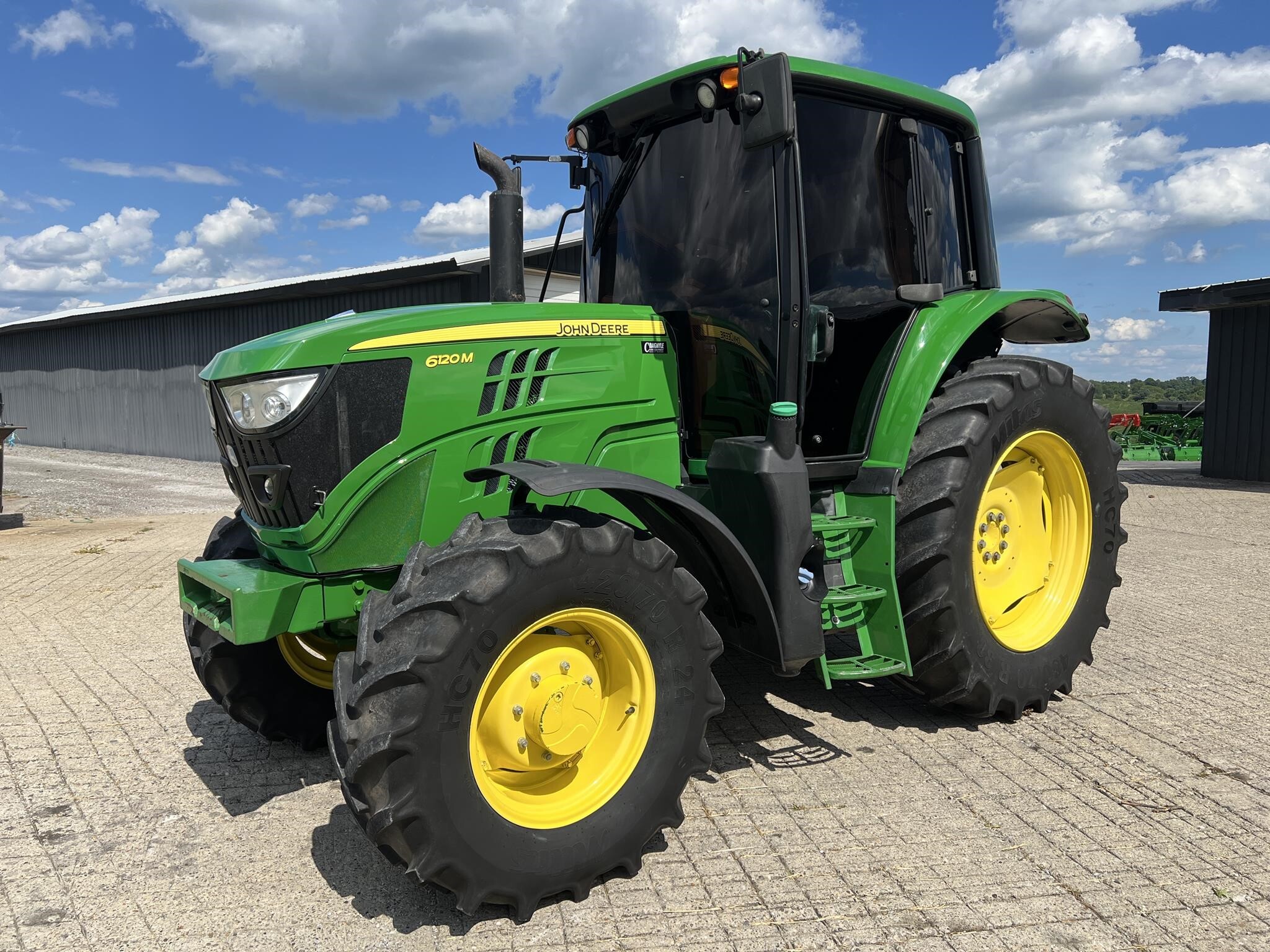 2016 John Deere 6120M Tractor