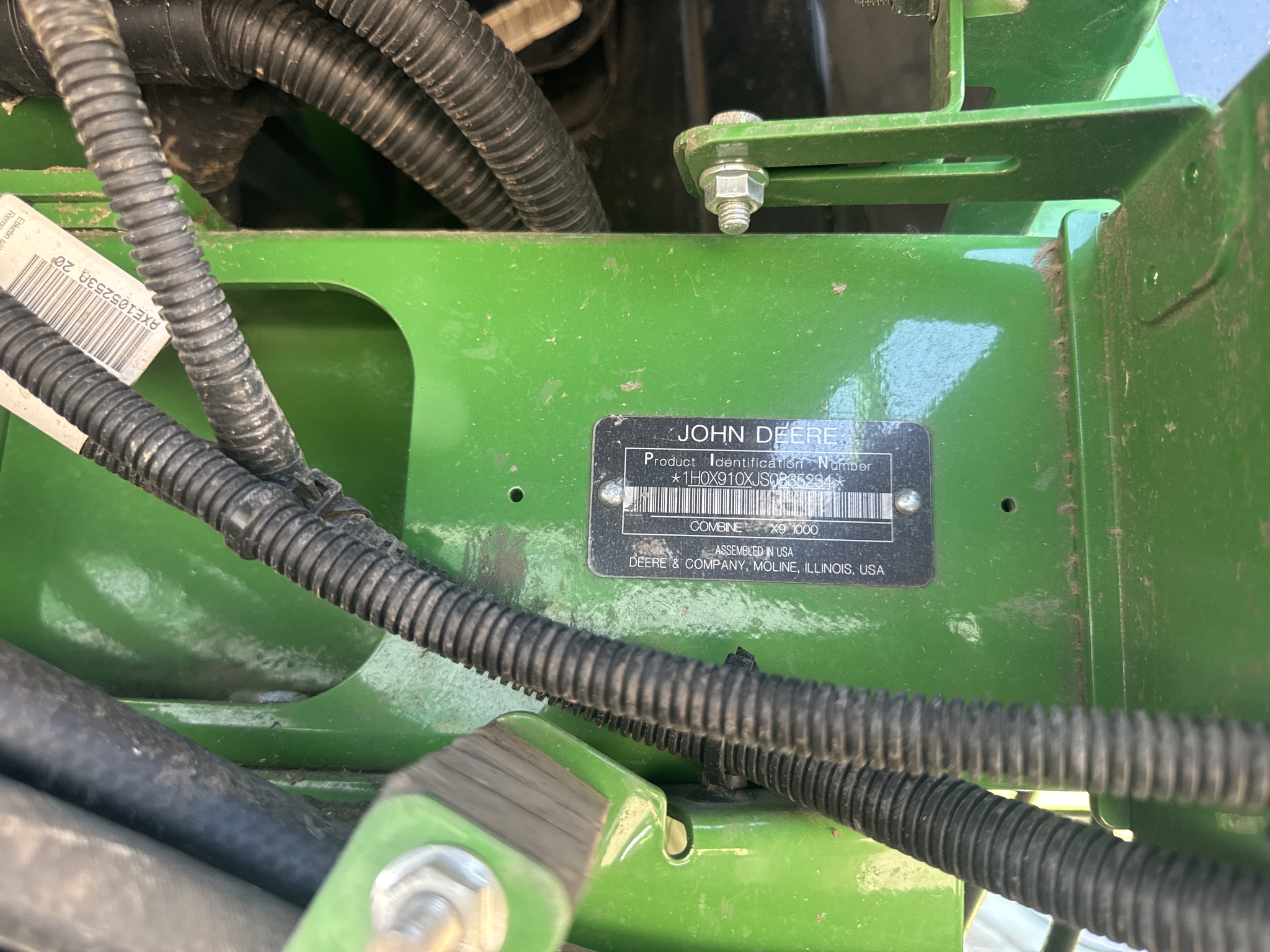 2025 John Deere X9 1000 Combine