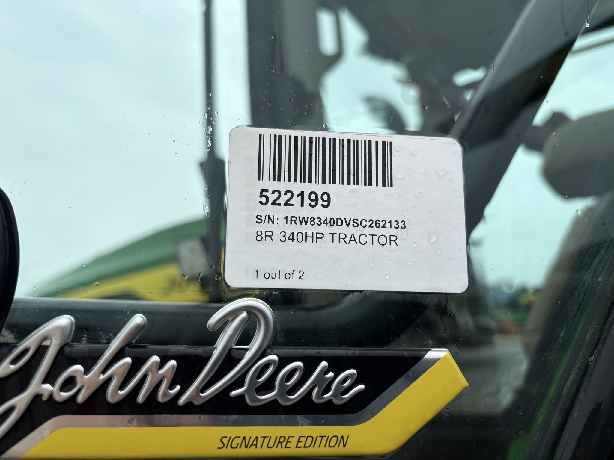 2025 John Deere 8R 340 Tractor