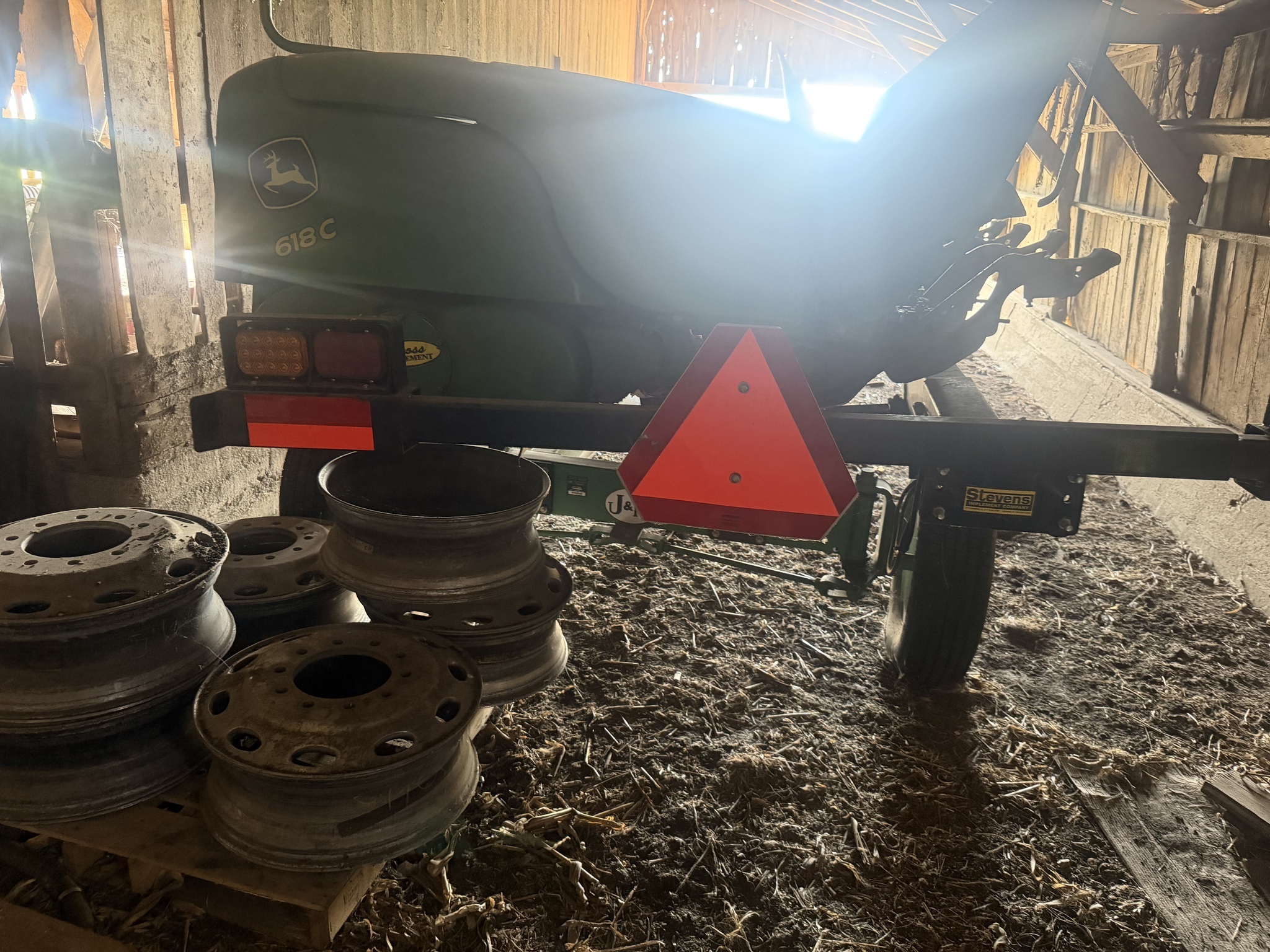 2014 J&M 4WS15-32 Header Trailer