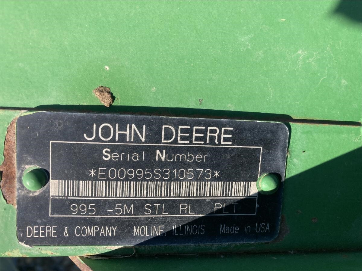 2005 John Deere 4995 Self-Propelled Windrowers and Swather