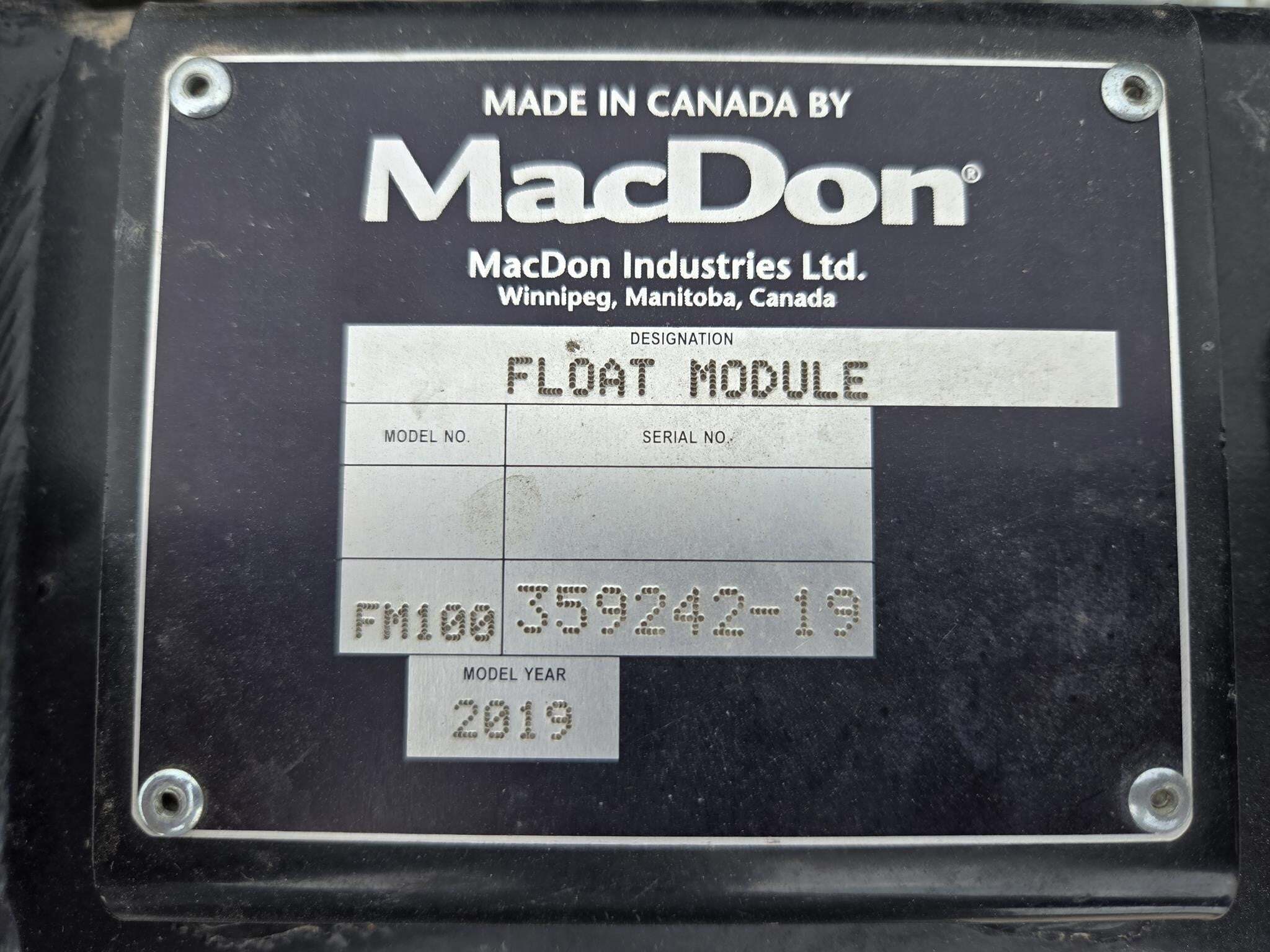 2019 MacDon FD140 Platform