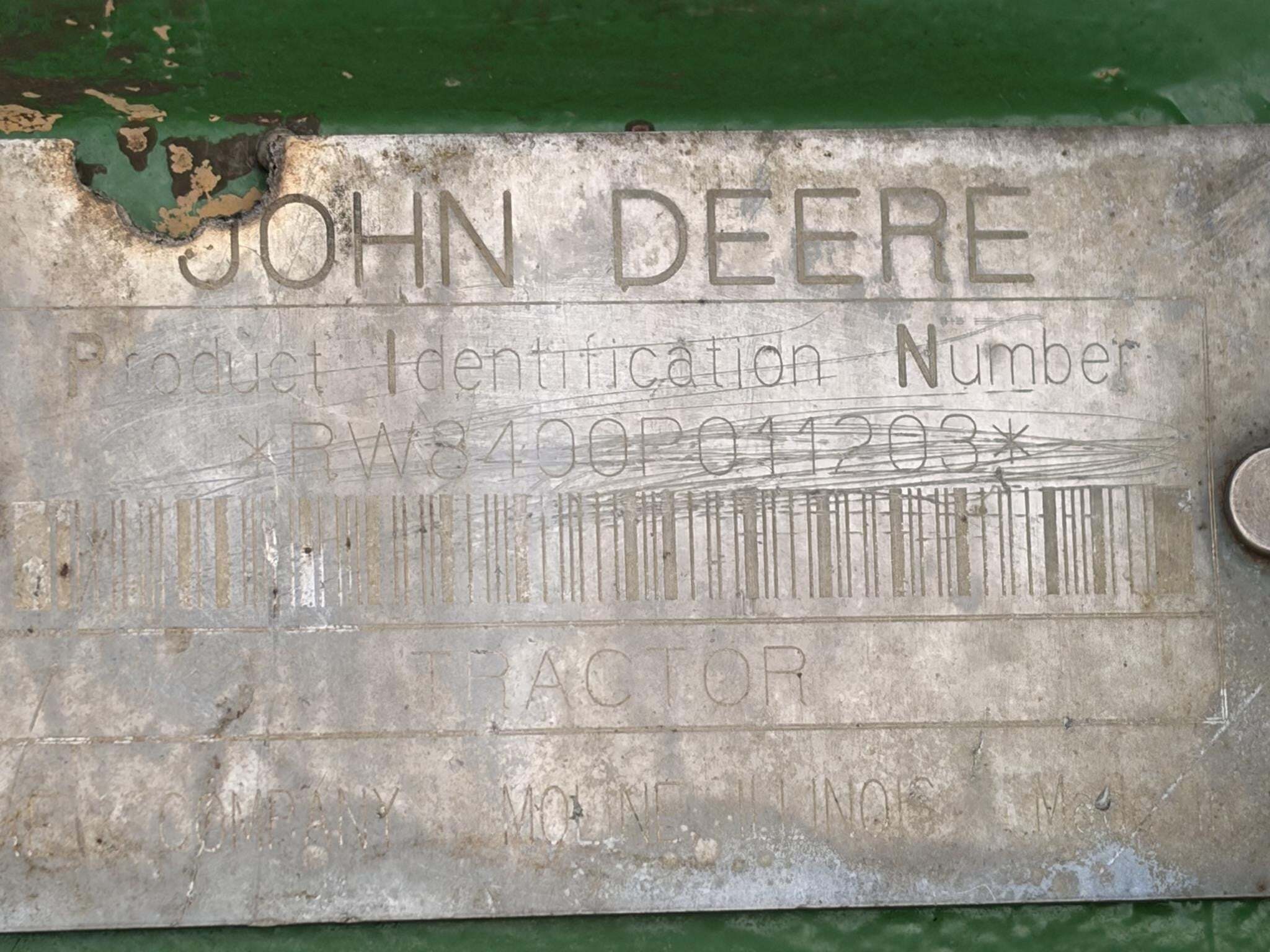 1996 John Deere 8400 Tractor