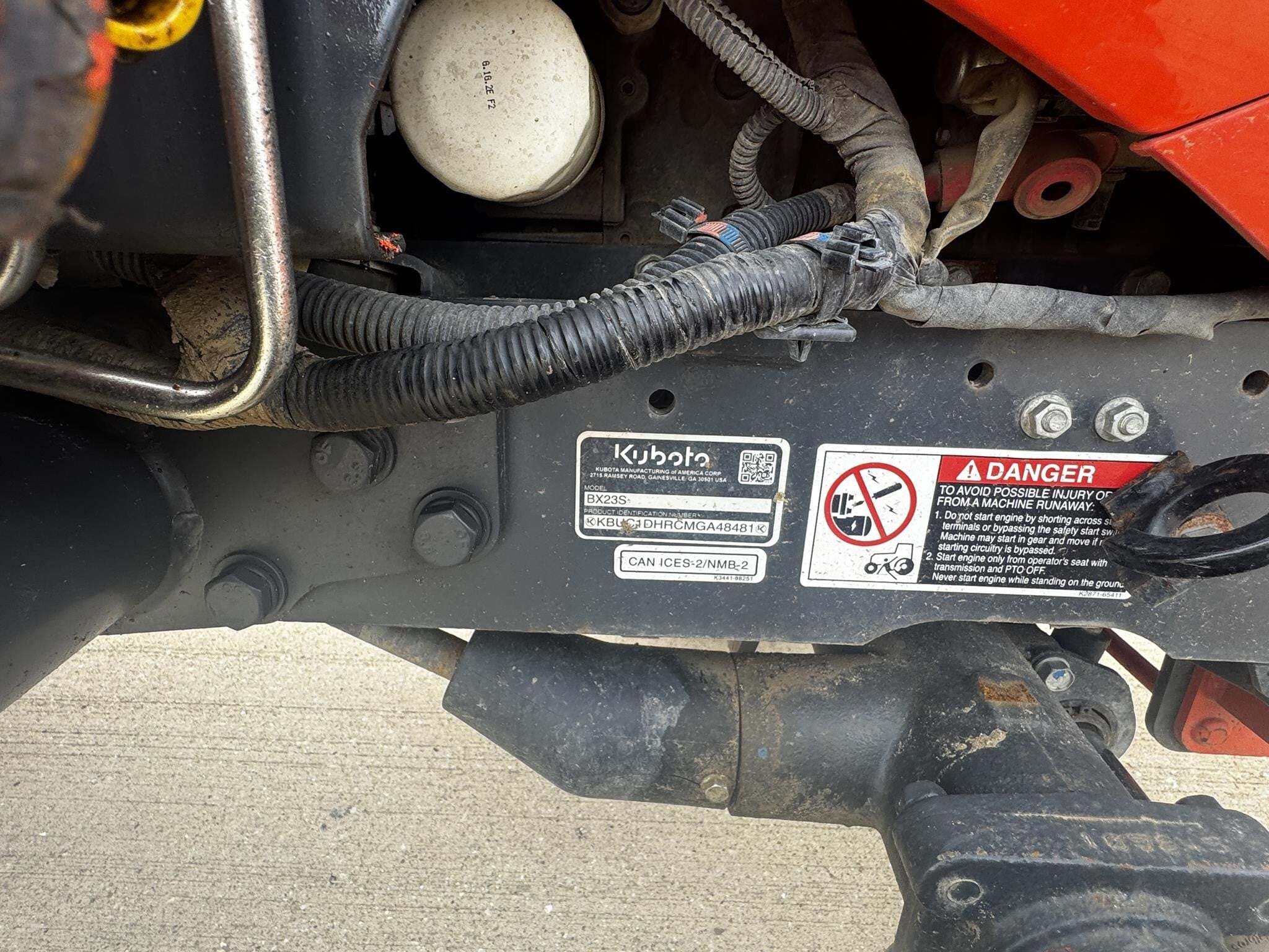 2021 Kubota BX23S Tractor