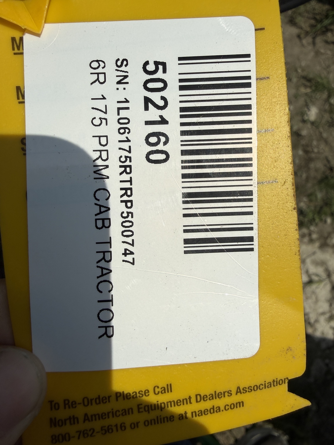 2025 John Deere 6R 175 Tractor