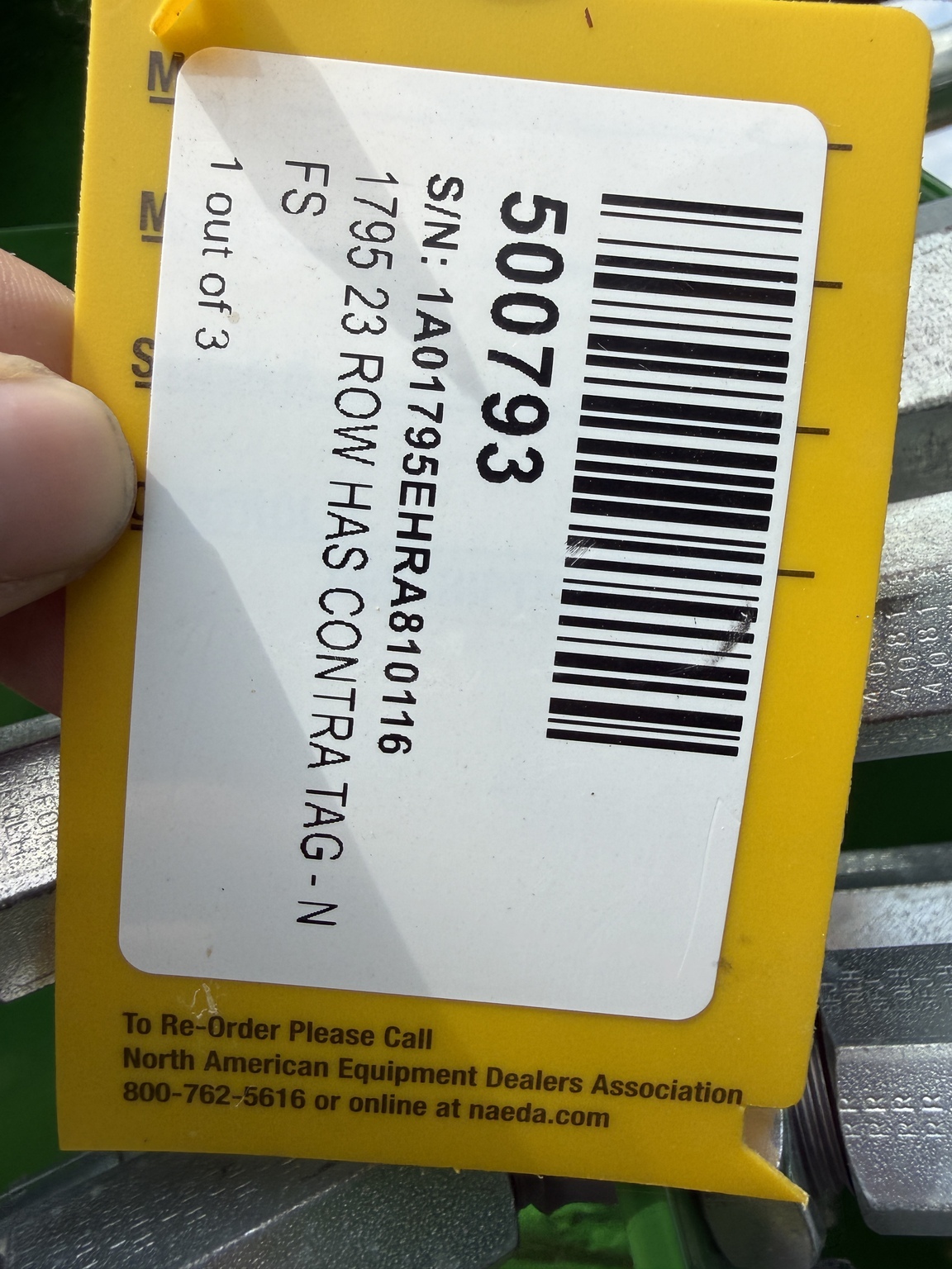 2025 John Deere 1795 Planter