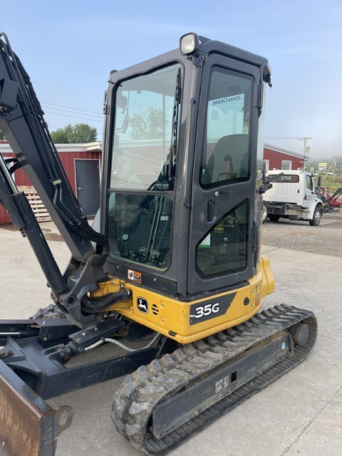 2022 Deere 35G Mini Excavator