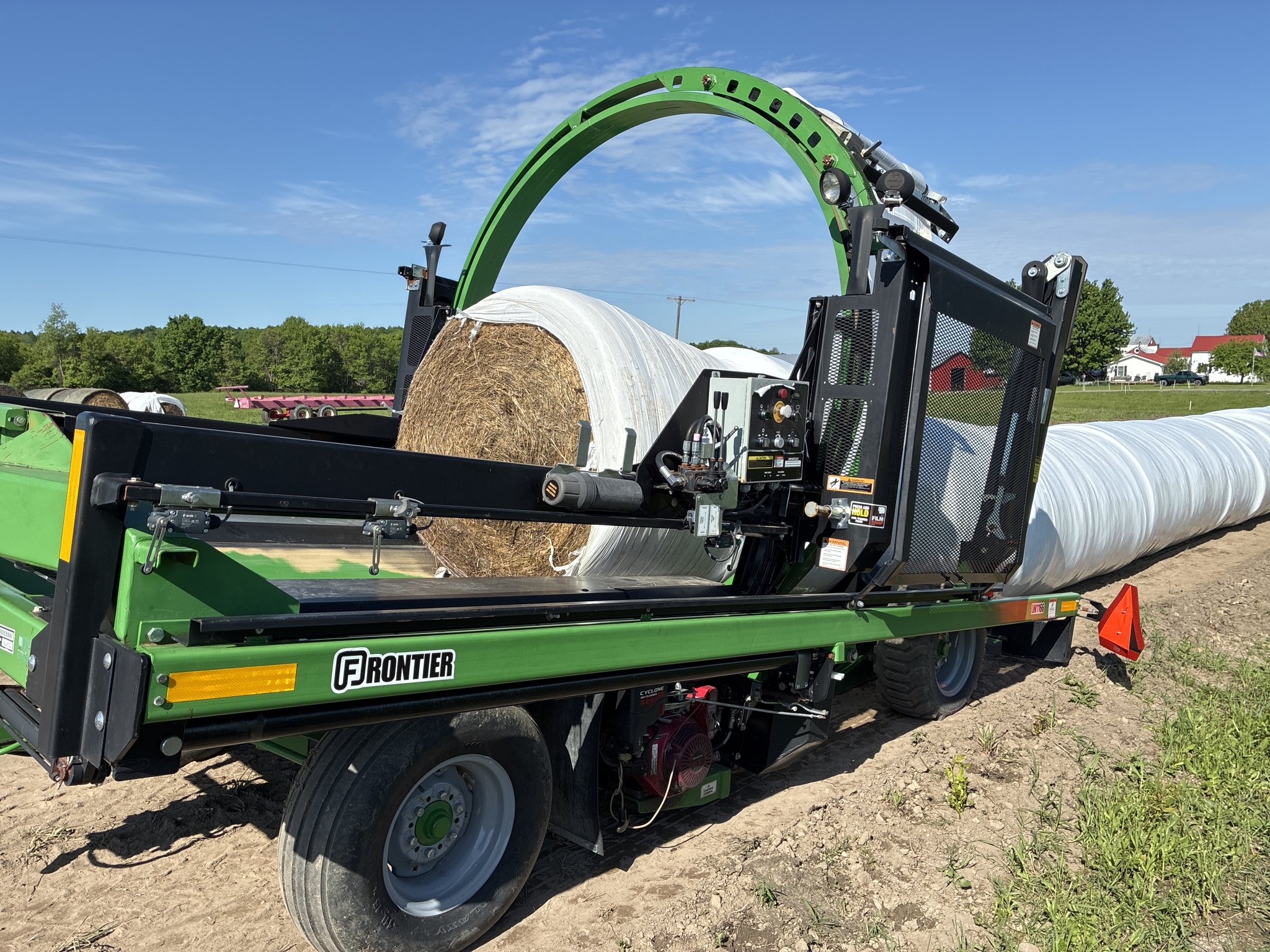 2021 Frontier LW1166 Bale Wrapper