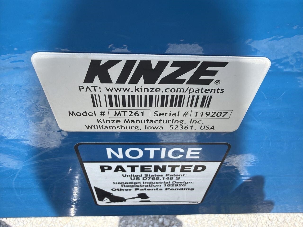 2023 Kinze MACH TILL 261 Disk